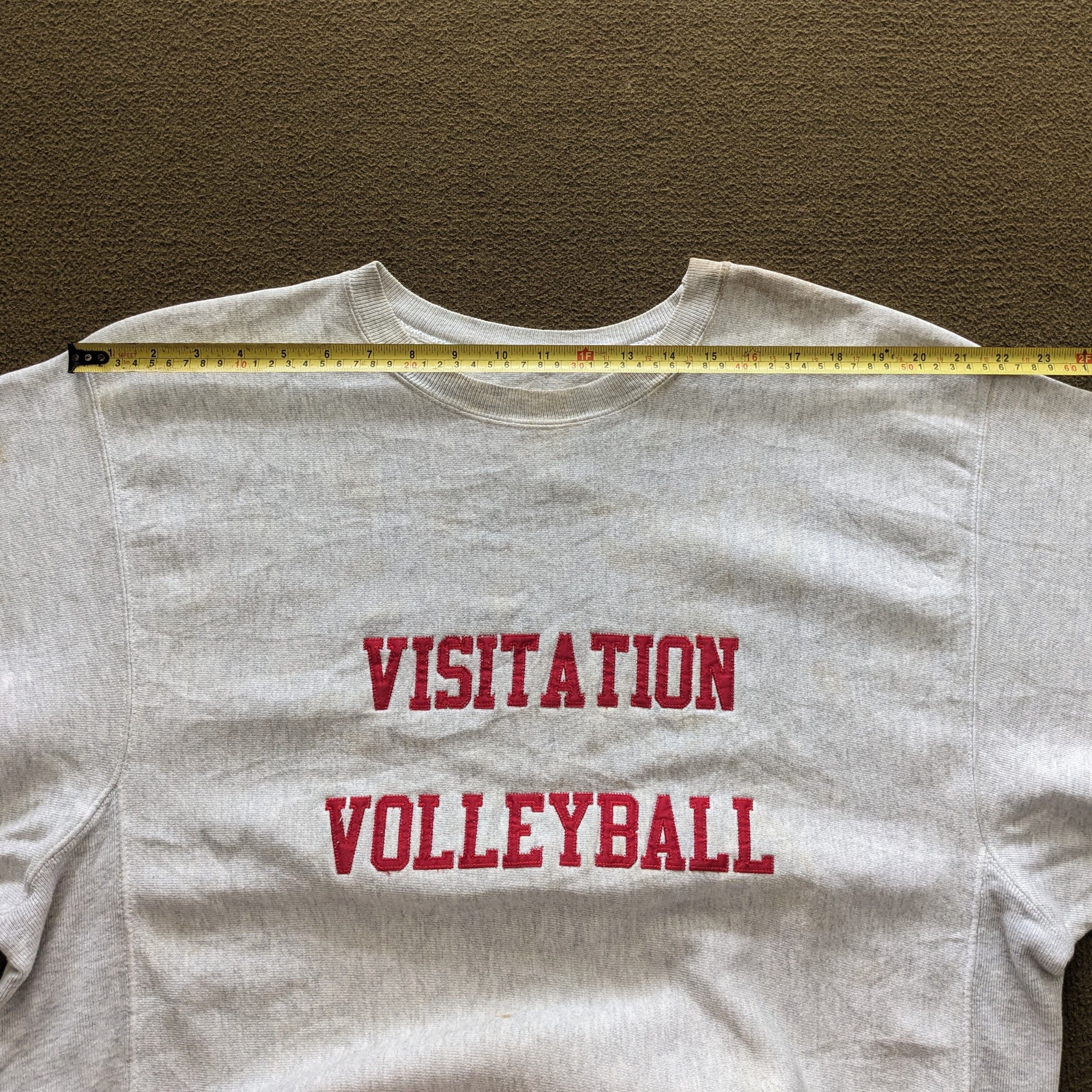 Vintage Vintage VISITATION VOLLEYBALL Champions Sweatshirt Size US L / EU 52-54 / 3 - 8 Thumbnail