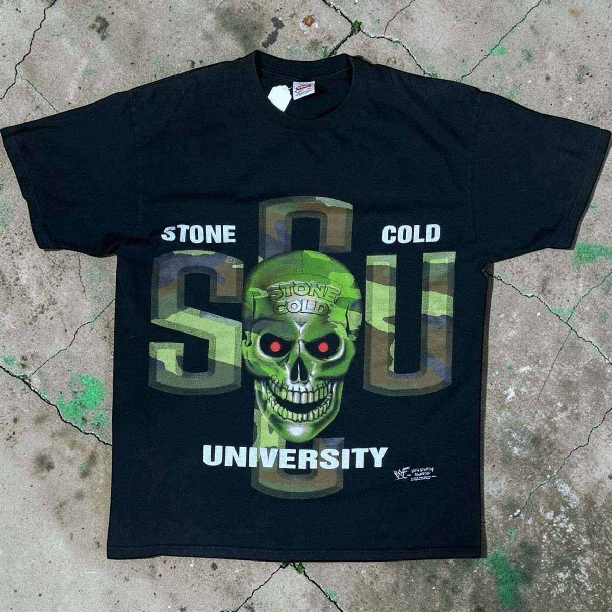 WWE 1998 WWF STONE COLD STEVE AUSTIN Size US XL / EU 56 / 4 - 1 Thumbnail