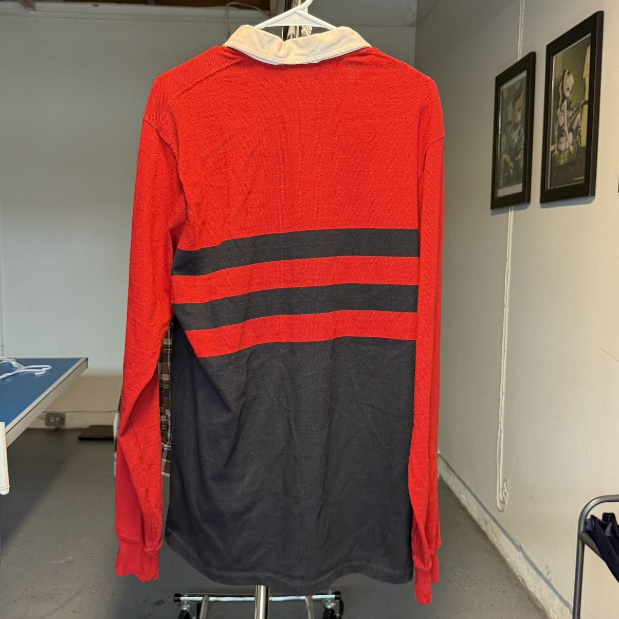 Ralph Lauren Polo red sweater with collar Size US L / EU 52-54 / 3 - 3 Thumbnail