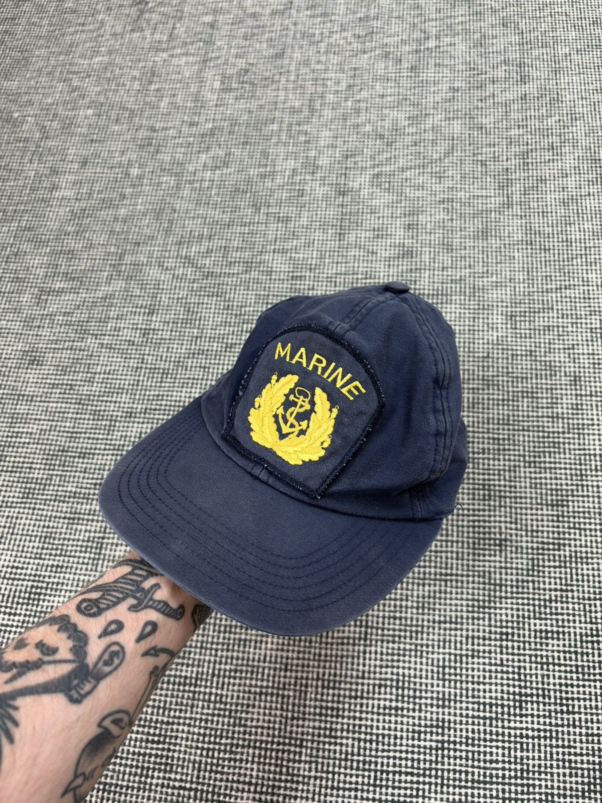 Other 90s German marine 90s Albert Kempf cap washed faded Size ONE SIZE - 1 Thumbnail