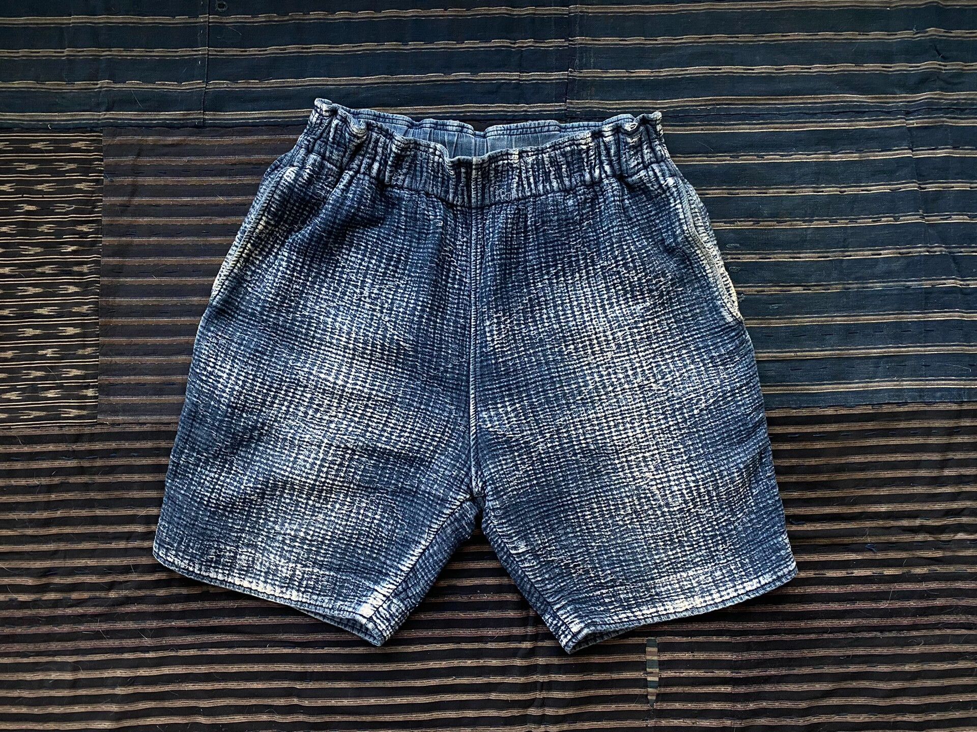 Porter Classic blue porter classic sashiko shorts Size US 36 / EU 52 - 1 Thumbnail