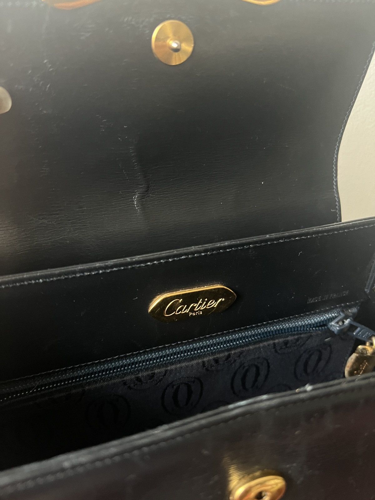 Cartier Vintage Cartier bag sapphire line circa 1990s Size ONE SIZE - 5 Thumbnail