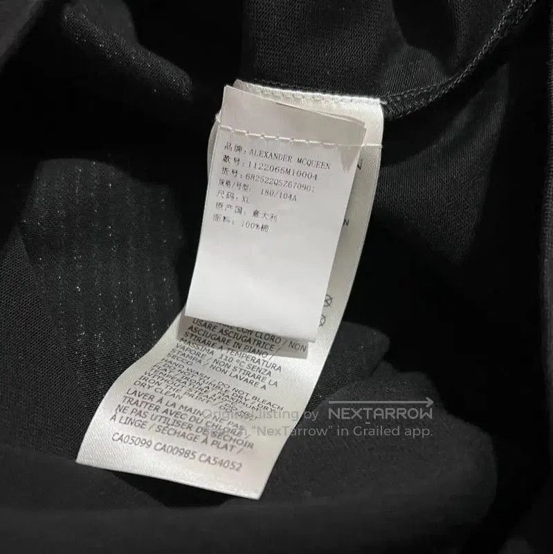 Alexander McQueen Alexander McQueen Black Long Sleeve Printed Sweatshirt . Size US S / EU 44-46 / 1 - 7 Thumbnail