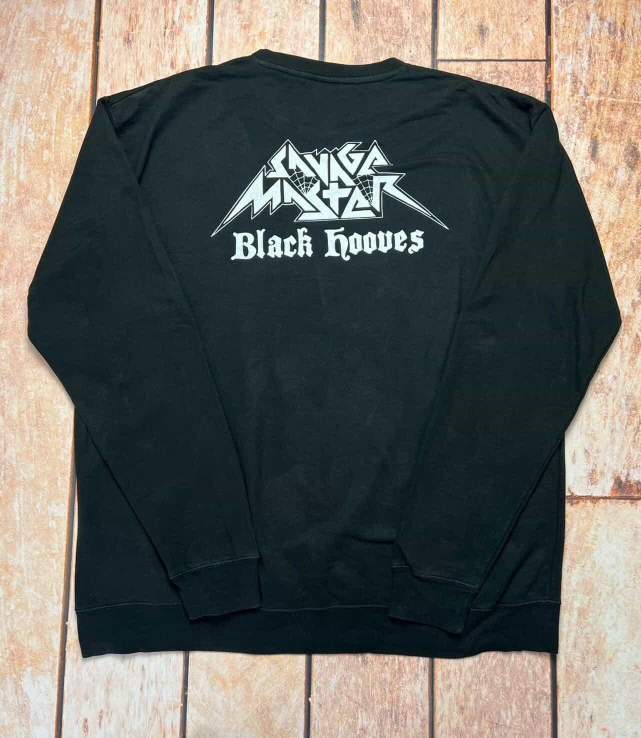 Vintage Savage Master Black Hooves sweatshirt Size US XXL / EU 58 / 5 - 4 Thumbnail