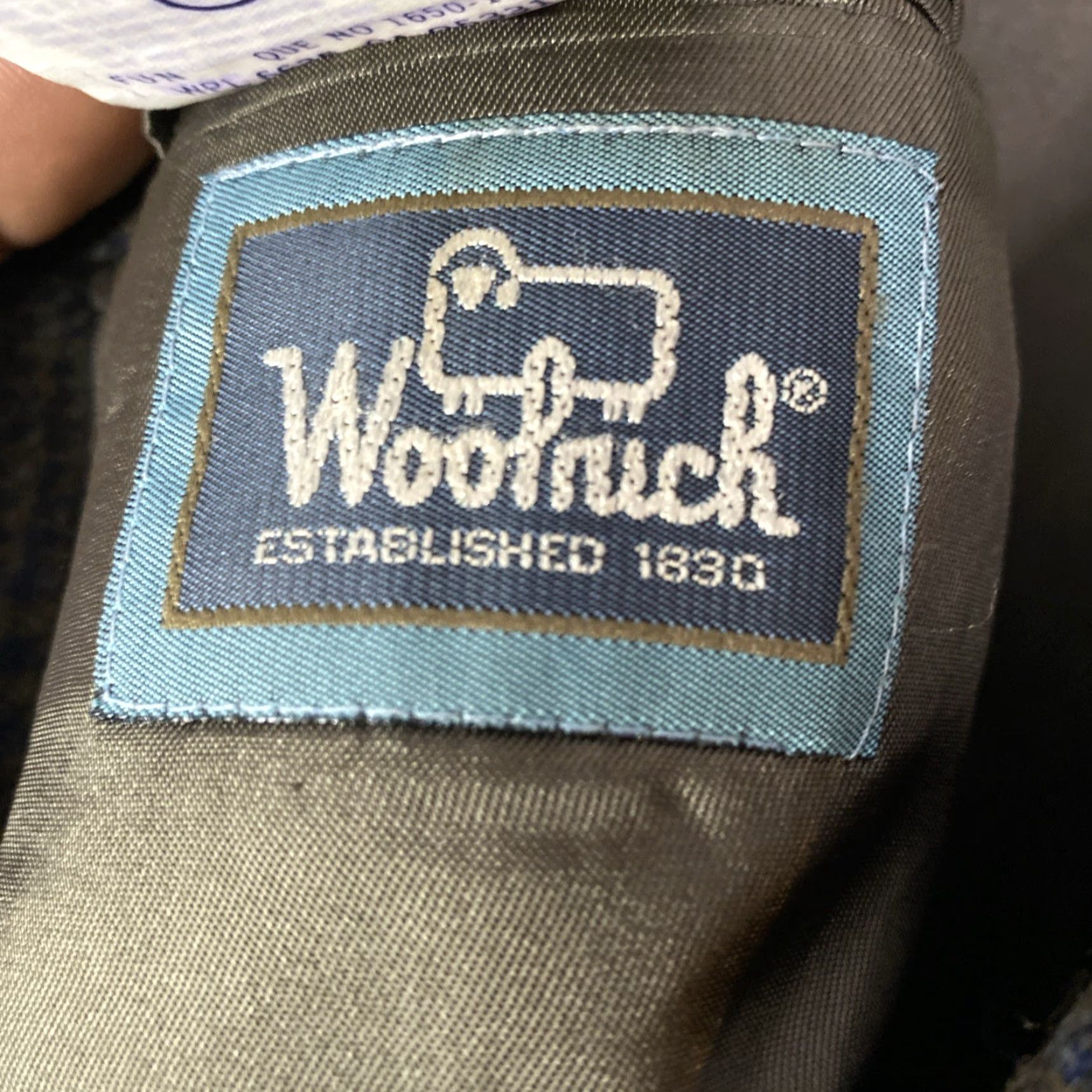 Vintage VINTAGE Woolrich Blazer Men XL Wool 100% Wool Tweed 2 Button Sport Coat Jacket Mid-Length Size 46R - 2 Thumbnail