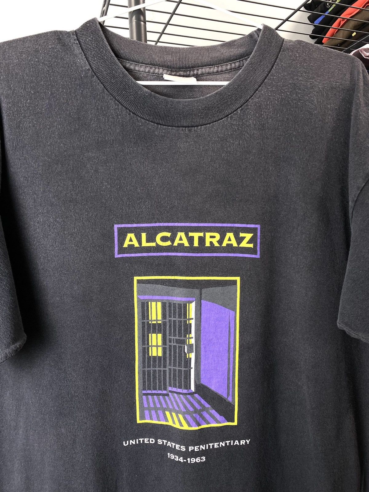 Other 💥 Rare! 90’s Vintage Murina Alcatraz USA T Shirt Escape Size US L / EU 52-54 / 3 - 3 Thumbnail