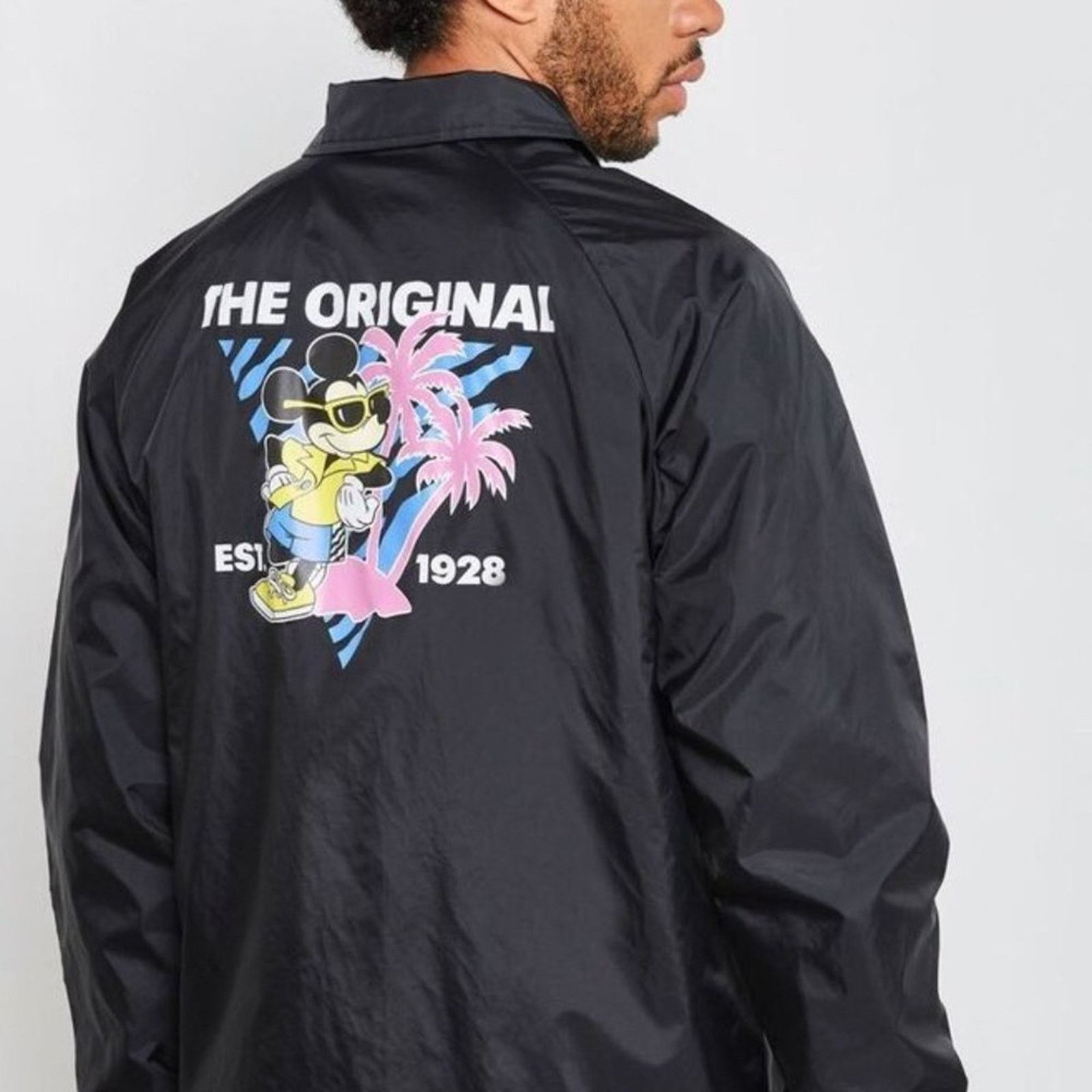 Disney Vans x Disney Mickey Mouse Coach Windbreaker Jacket Black Size US S / EU 44-46 / 1 - 2 Thumbnail