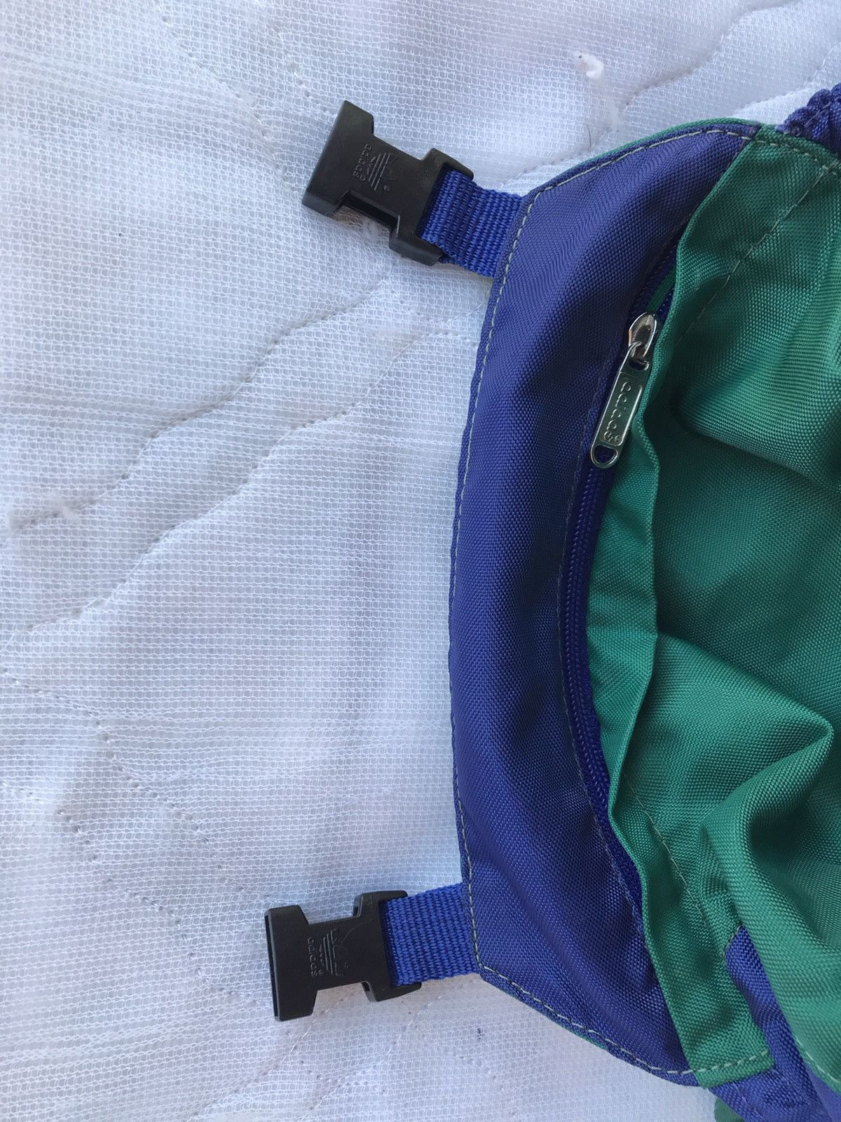 Adidas Rare Adidas Vintage Travel Bag Made in Korea Size ONE SIZE - 5 Thumbnail