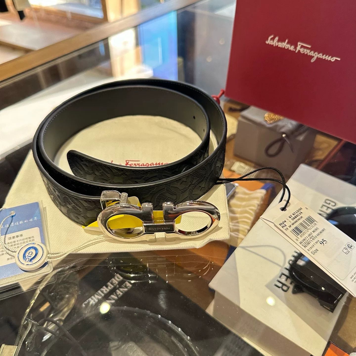 Salvatore Ferragamo Salvatore Ferragamo Multi Belt M Men Size ONE SIZE - 1 Thumbnail