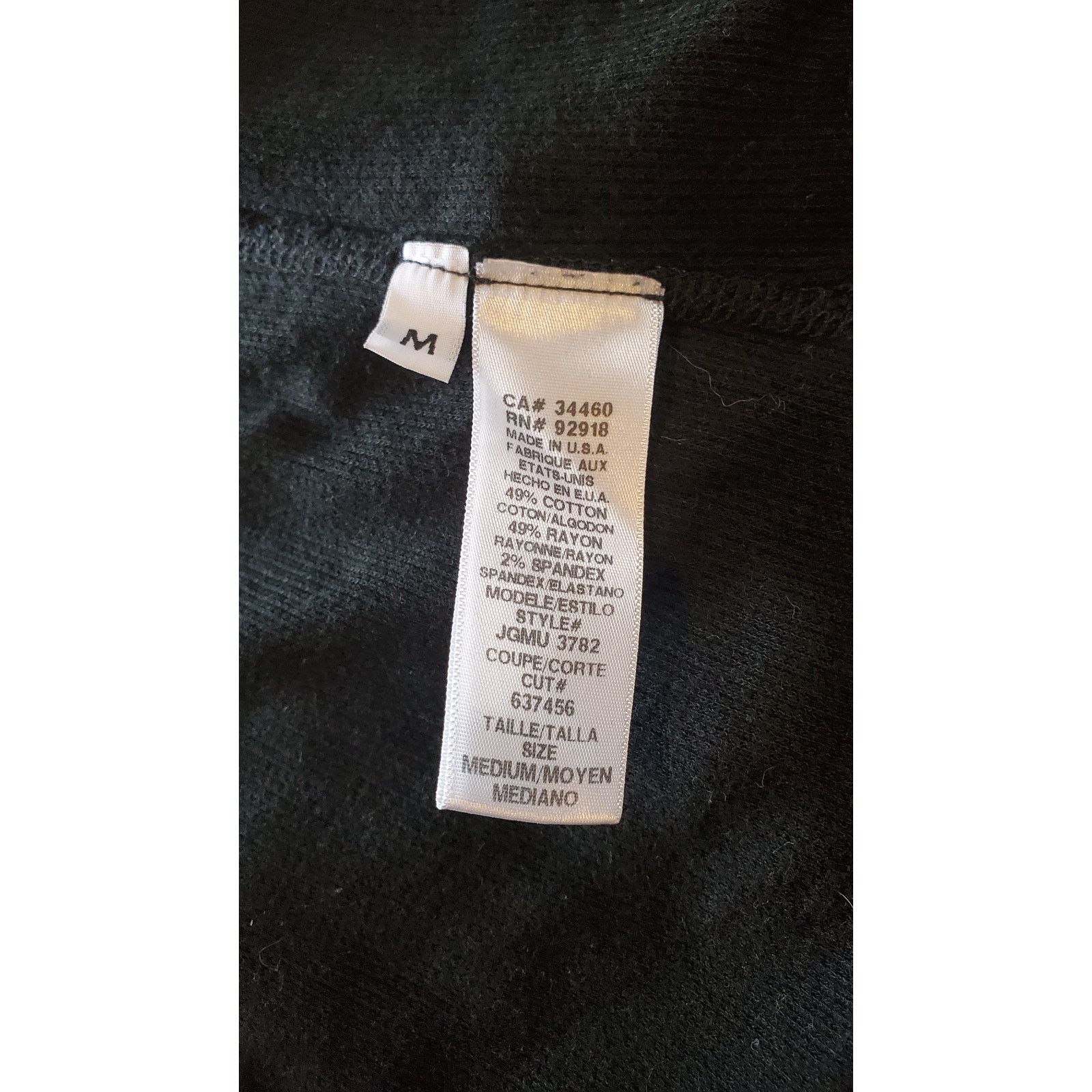 Juicy Couture Rare Y2K Vintage Juicy Monogram Diamond Ring Black Hoodie M Size US M / EU 48-50 / 2 - 8 Thumbnail