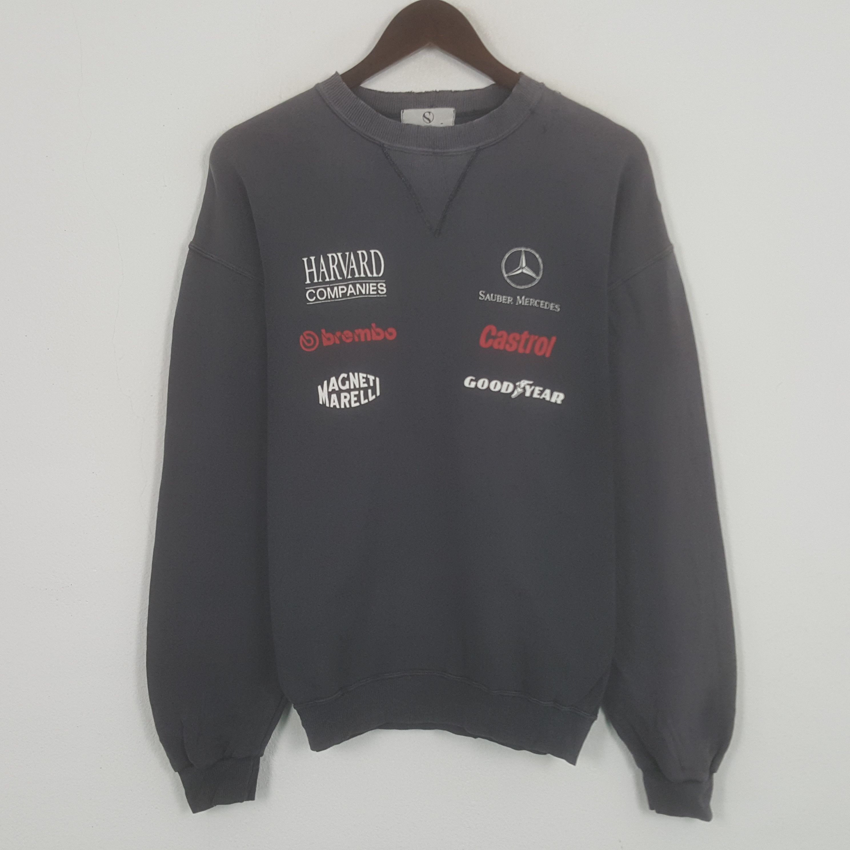 Vintage Sauber Mercedes Racing Sport Brand Sweatshirt