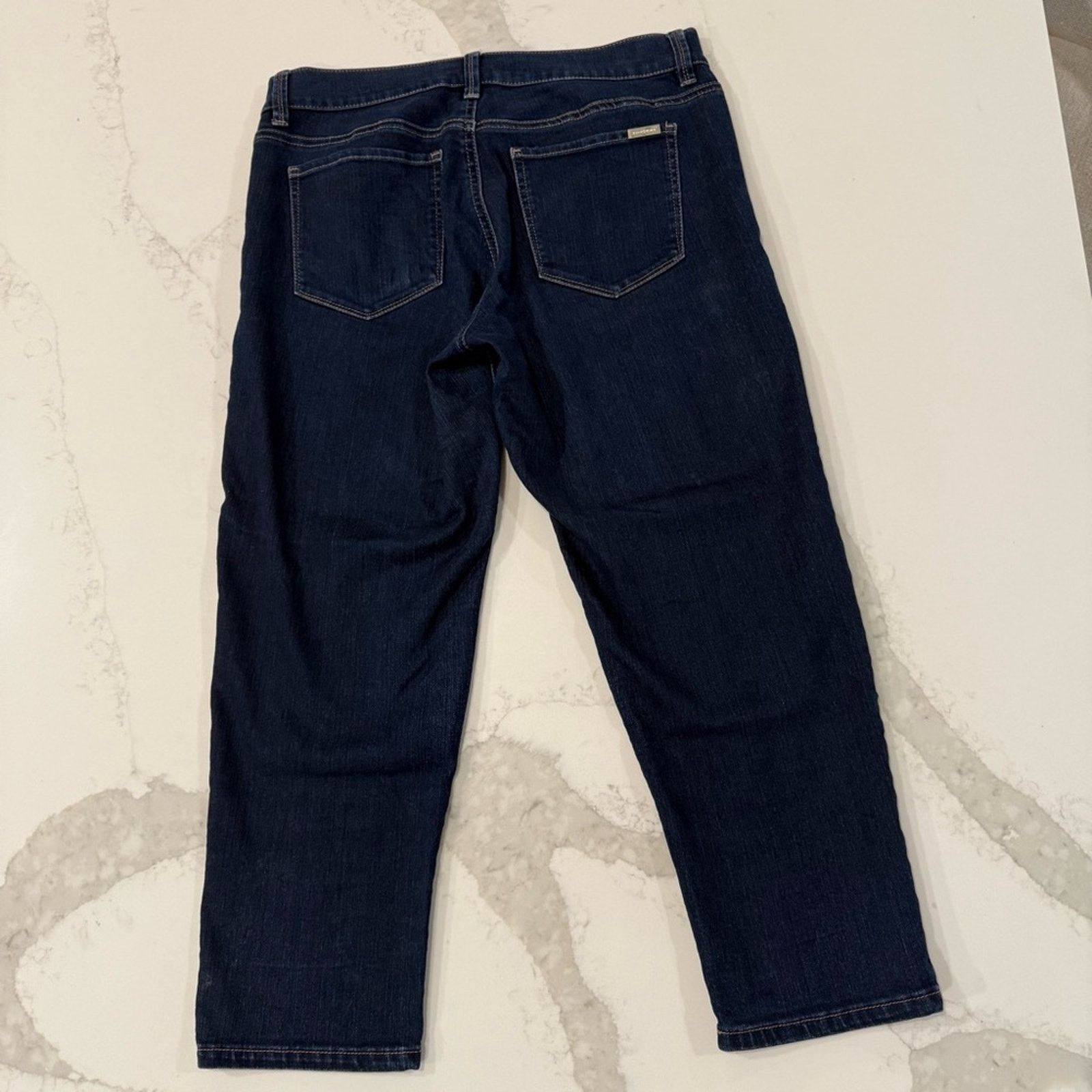 White House Black Market White House Black Market Skinny Leg Crop Jeans Womens Small Size 28" / US 6 / IT 42 - 5 Thumbnail