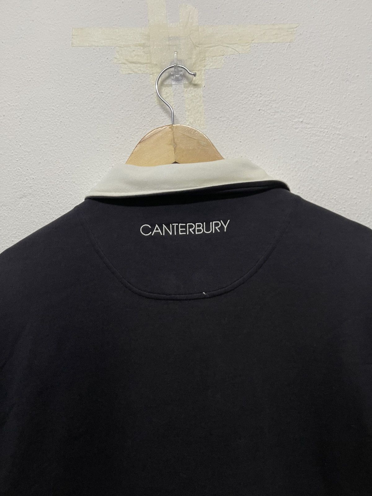 Canterbury of New Zealand × Vintage VINTAGE CANTERBURY OF NEW ZEALAND HALF ZIPPER SPELL OUT Size US M / EU 48-50 / 2 - 18 Thumbnail