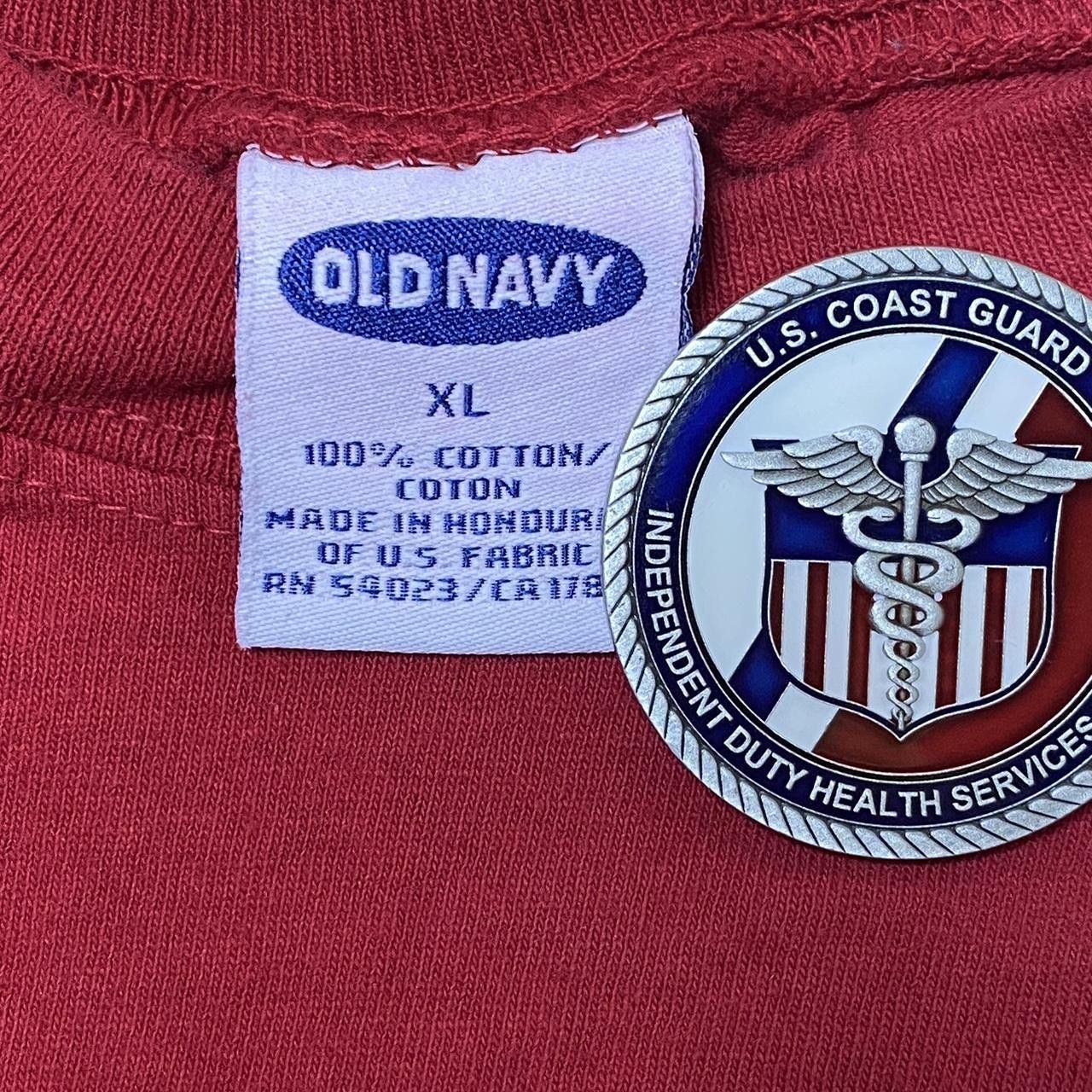 Old Navy Vintage Old Navy Red Tee Size XL Size US XL / EU 56 / 4 - 3 Thumbnail