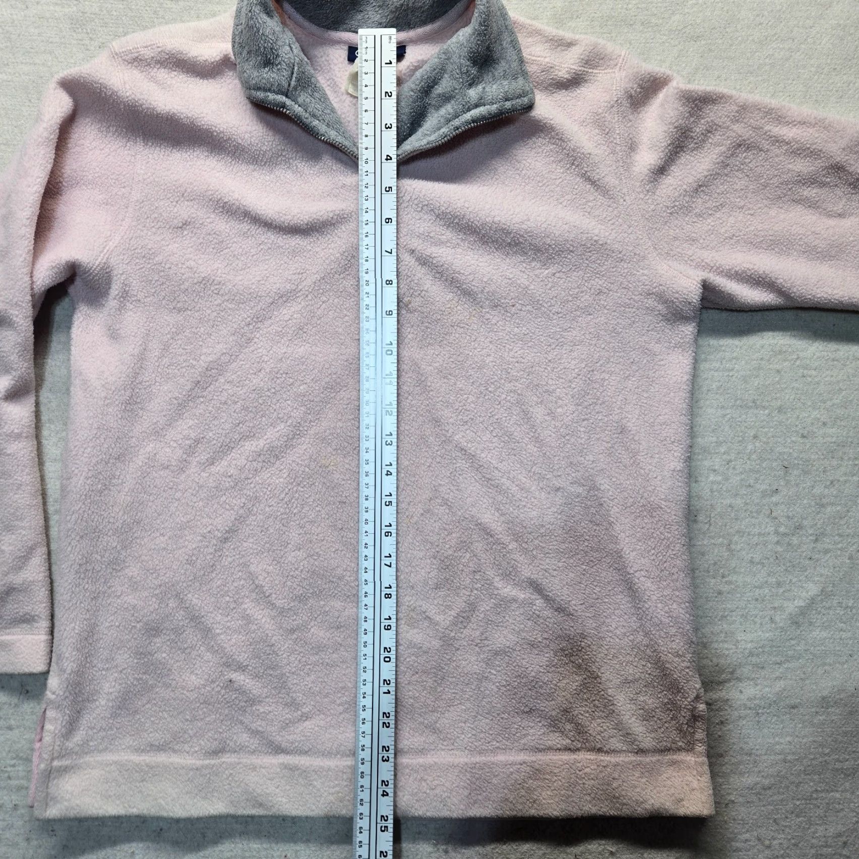 Catalina Catalina Pink Sport Fleece Long Sleeve Pullover Top Sweatshirt Women Small Pullover V-Neck 1/4 Zip Pockets Size S / US 4 / IT 40 - 6 Thumbnail