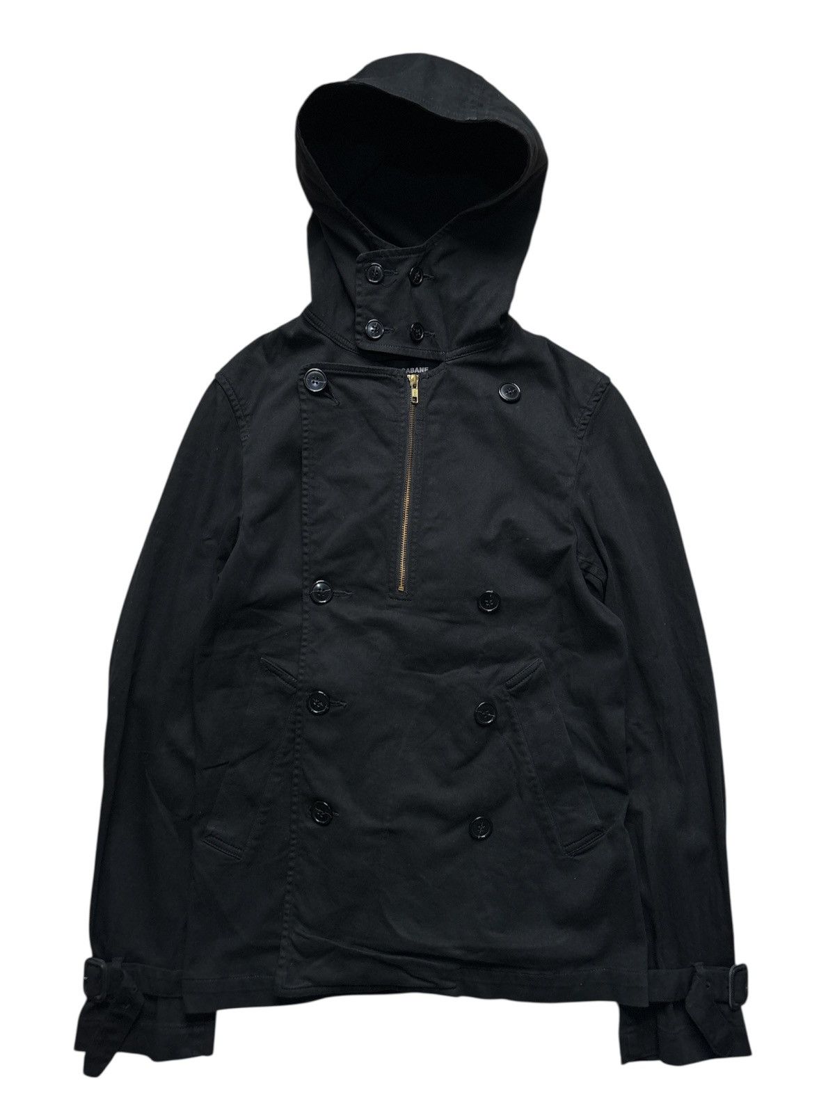 Issey Miyake CABANE DE ZUCCA Double Breasted Jacket Size US M / EU 48-50 / 2 - 1 Thumbnail