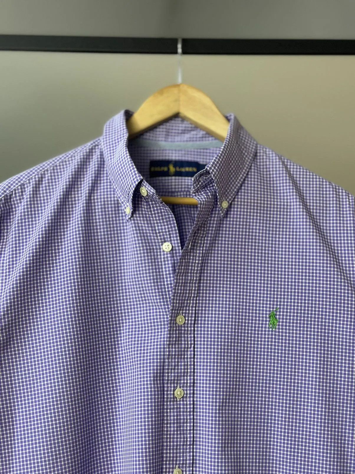 Polo Ralph Lauren Shirt Purple Label Polo Ralph Lauren Distressed Double RRL Size US L / EU 52-54 / 3 - 10 Thumbnail