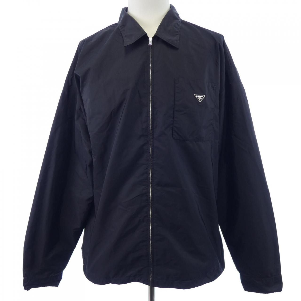 Prada Prada Prada Re-Nylon Shirt Textile Tops SC847SOOO1WQ9 DUTY FREE for USA Size ONE SIZE - 1 Thumbnail