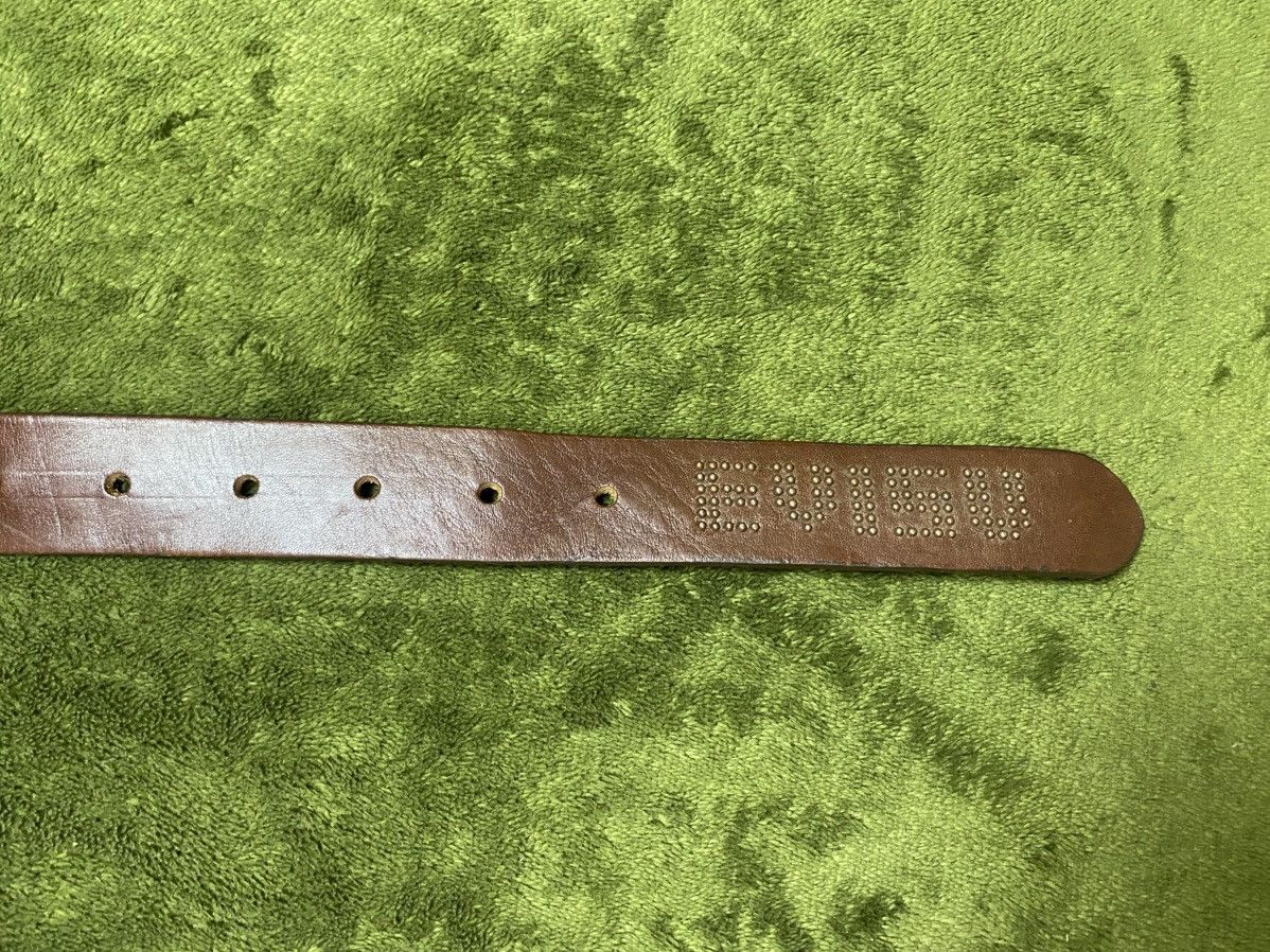 Evisu Evisu brown leather belt Size 32 - 10 Thumbnail