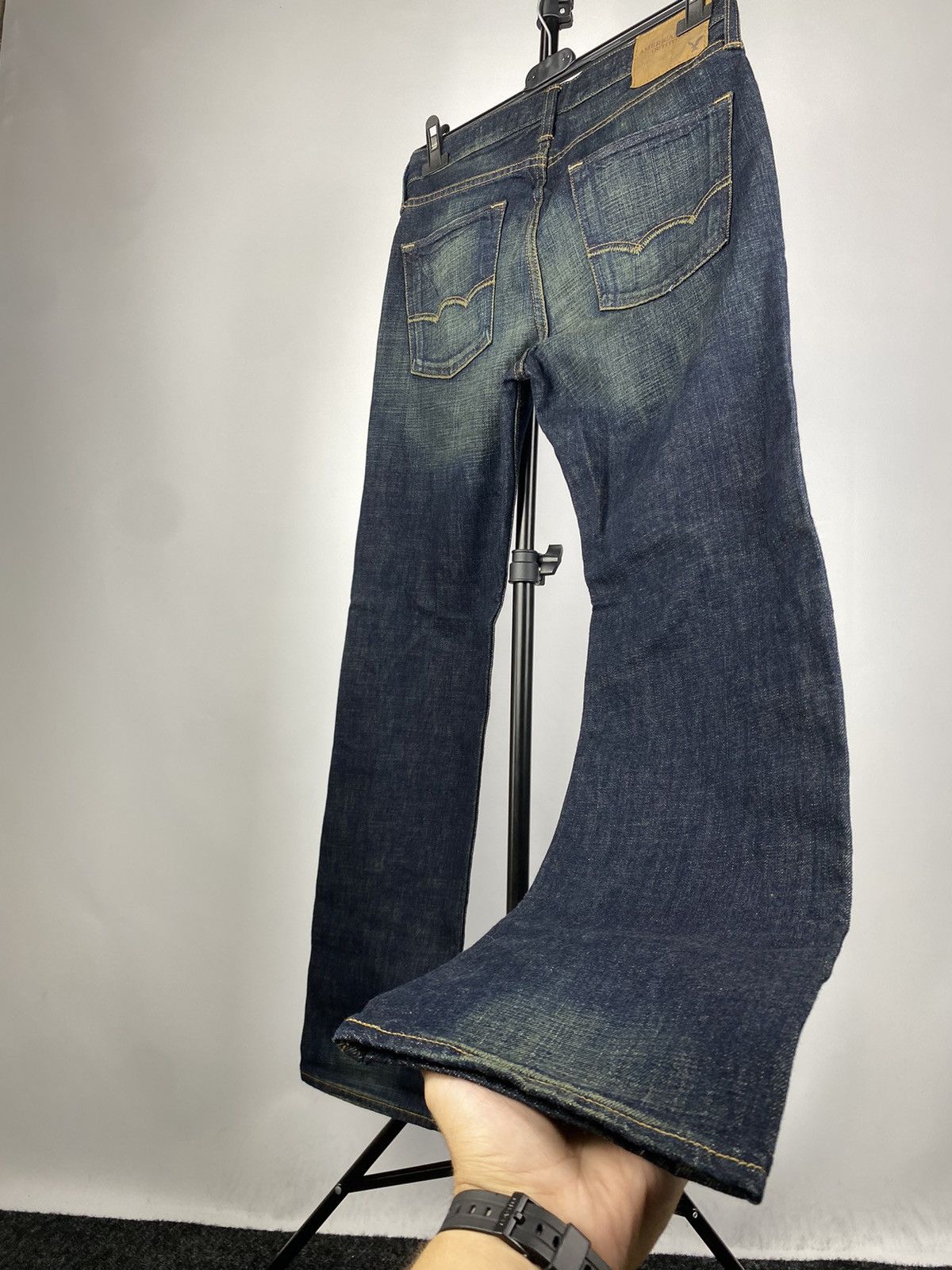 American Eagle Outfitters × Vintage Rare🔥Avant Garde American Eagle denim pants Jeans Size US 29 - 10 Thumbnail