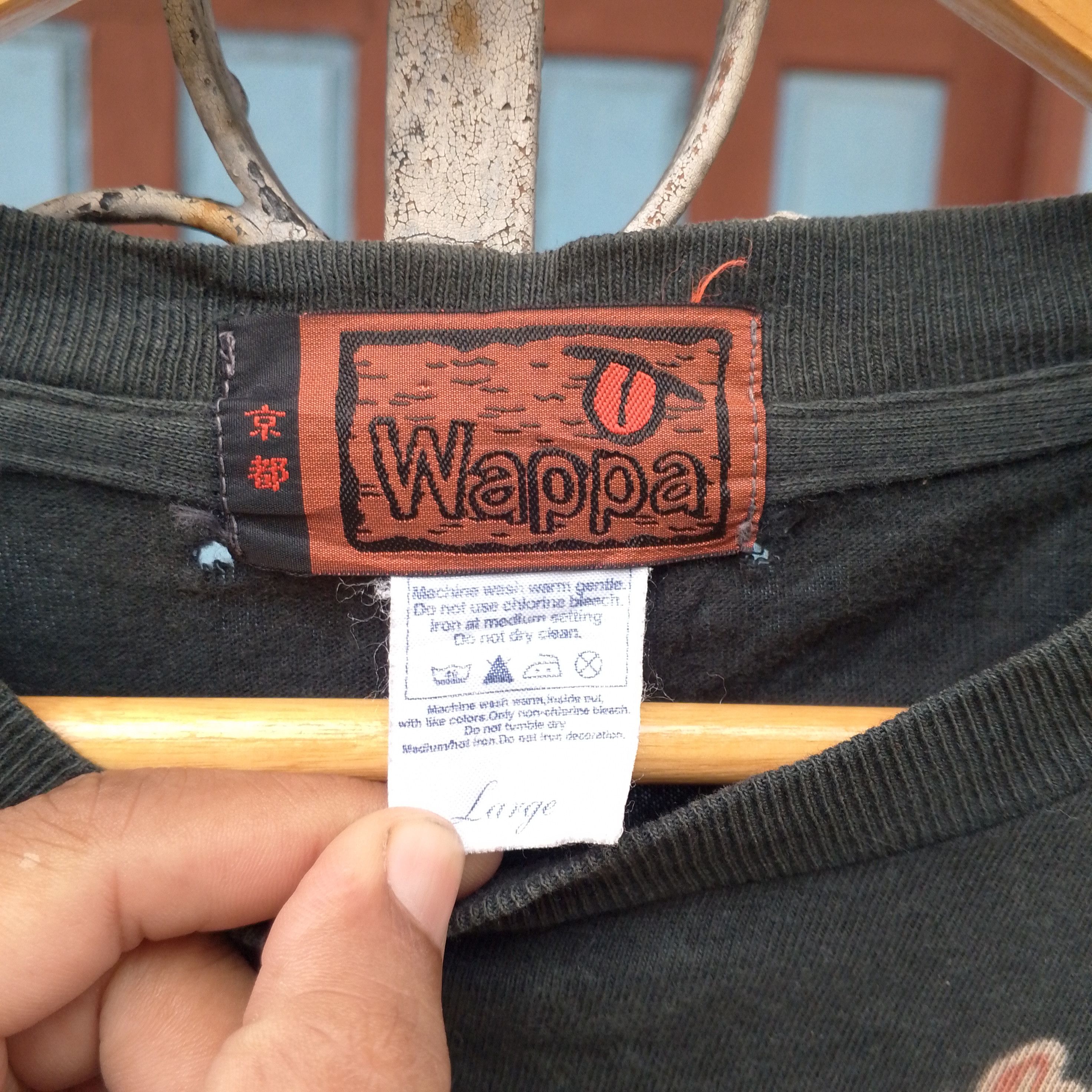 Japanese Brand Vintage Wappa Japanese Sourvenir Sukajan Tee Size US L / EU 52-54 / 3 - 9 Thumbnail