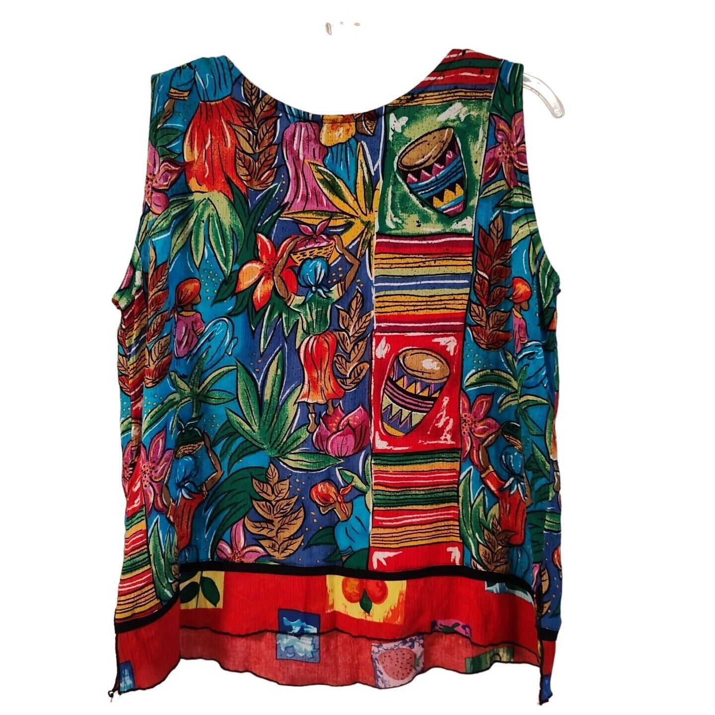 Other Vintage Key Lime Pie Sleeveless Tank Top Women Size S Tribal Size S / US 4 / IT 40 - 6 Thumbnail