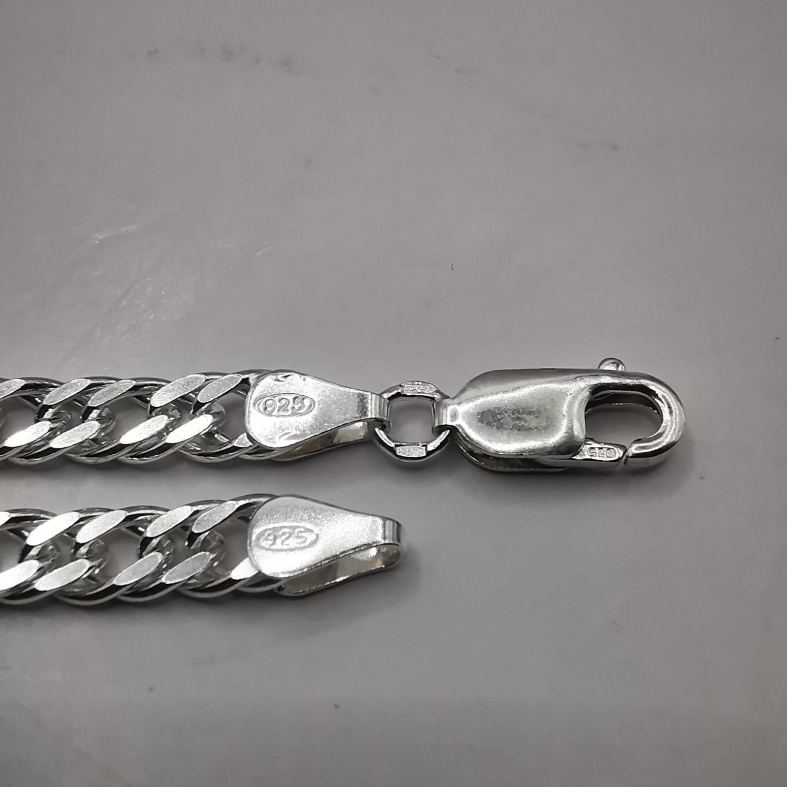 Sterling Silver Vintage Jewelry Chain,925 Sterling Silver,Signed 22,52g Size ONE SIZE - 6 Thumbnail