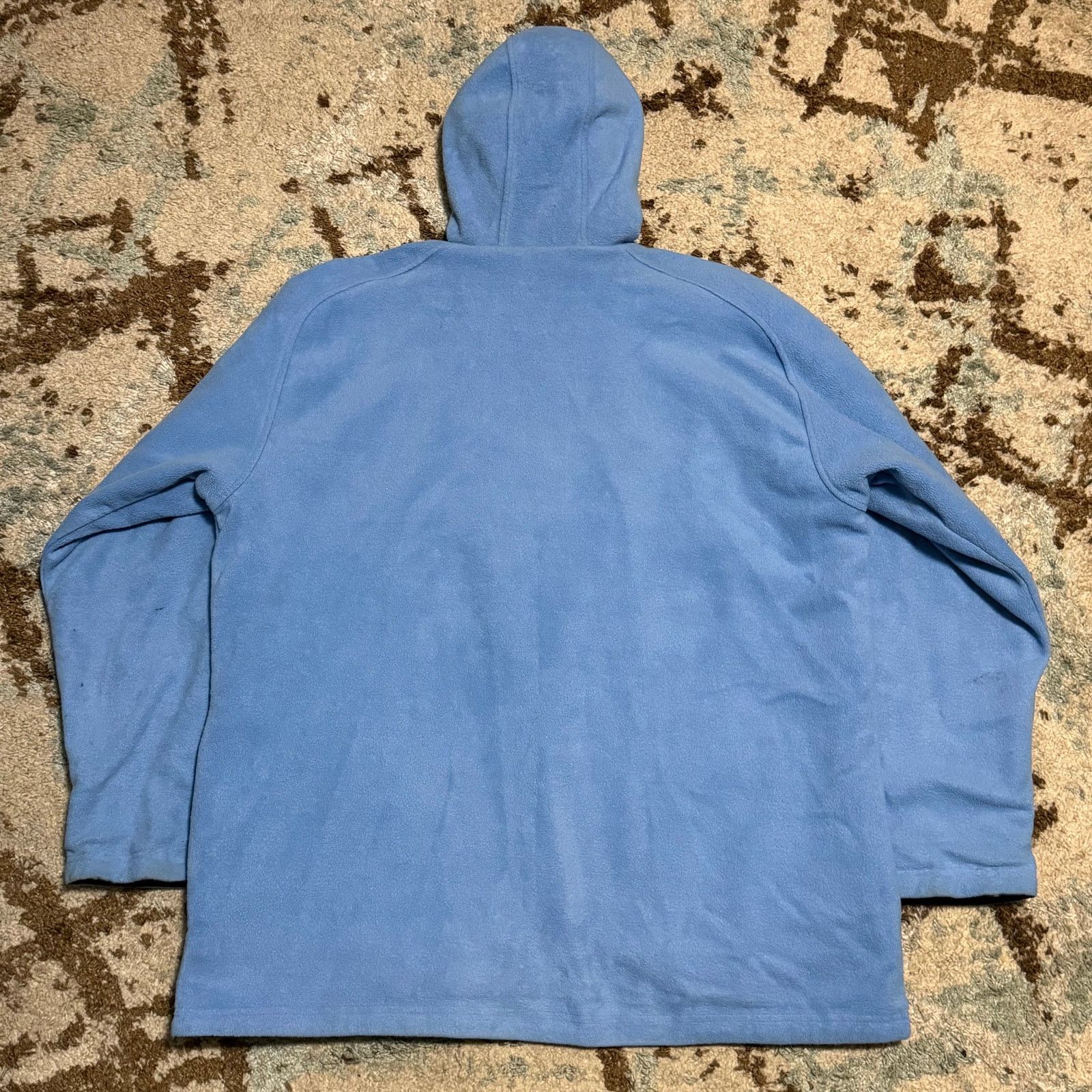 Nike × Vintage Vintage Nike Reversible Jacket Size XL Fleece Navy/Blue Y2K Size US XL / EU 56 / 4 - 4 Thumbnail