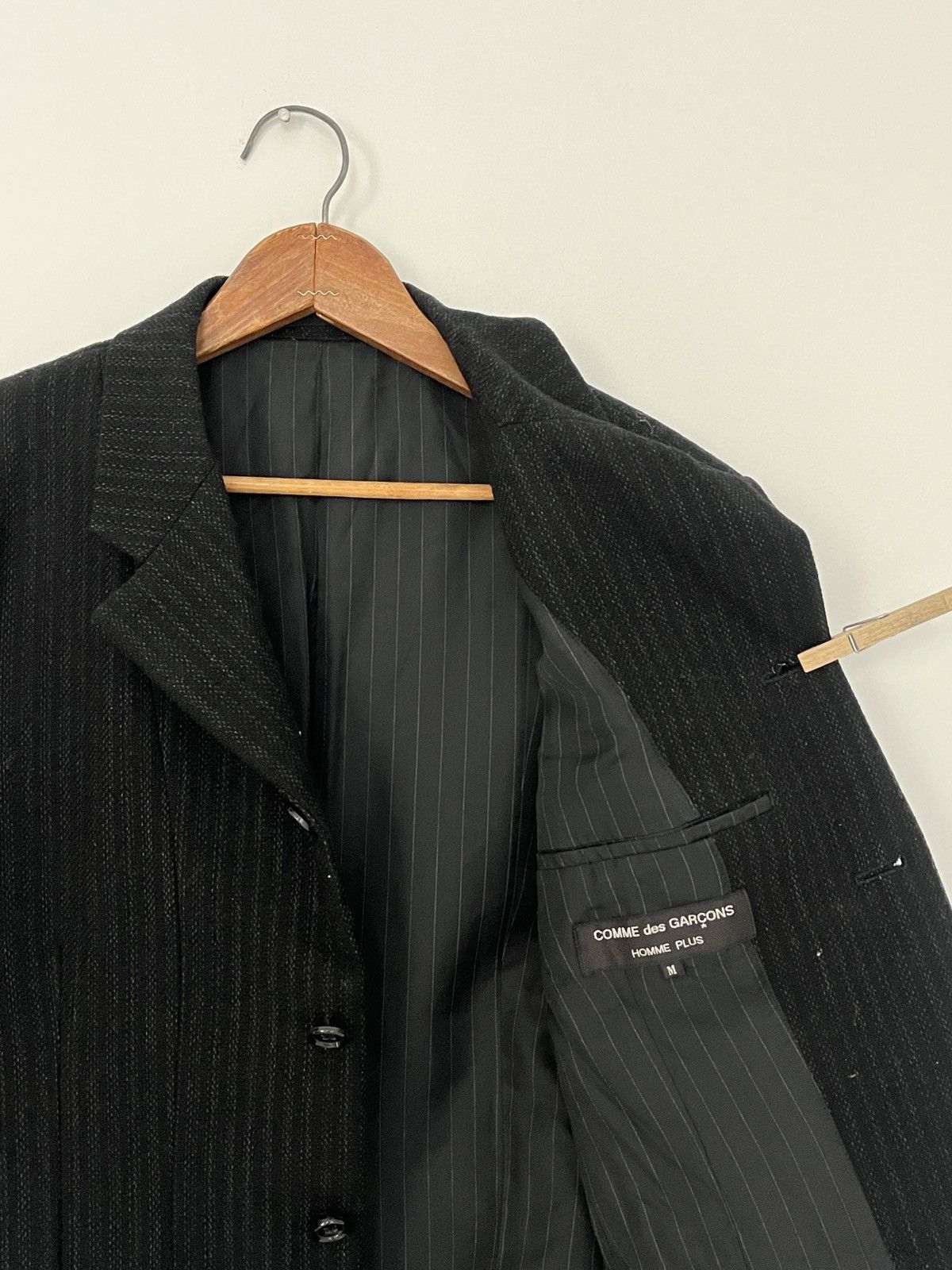 Comme des Garcons Homme Plus Vintage Commes Des Garcons Homme Plus Wool jacket M Size US M / EU 48-50 / 2 - 2 Thumbnail