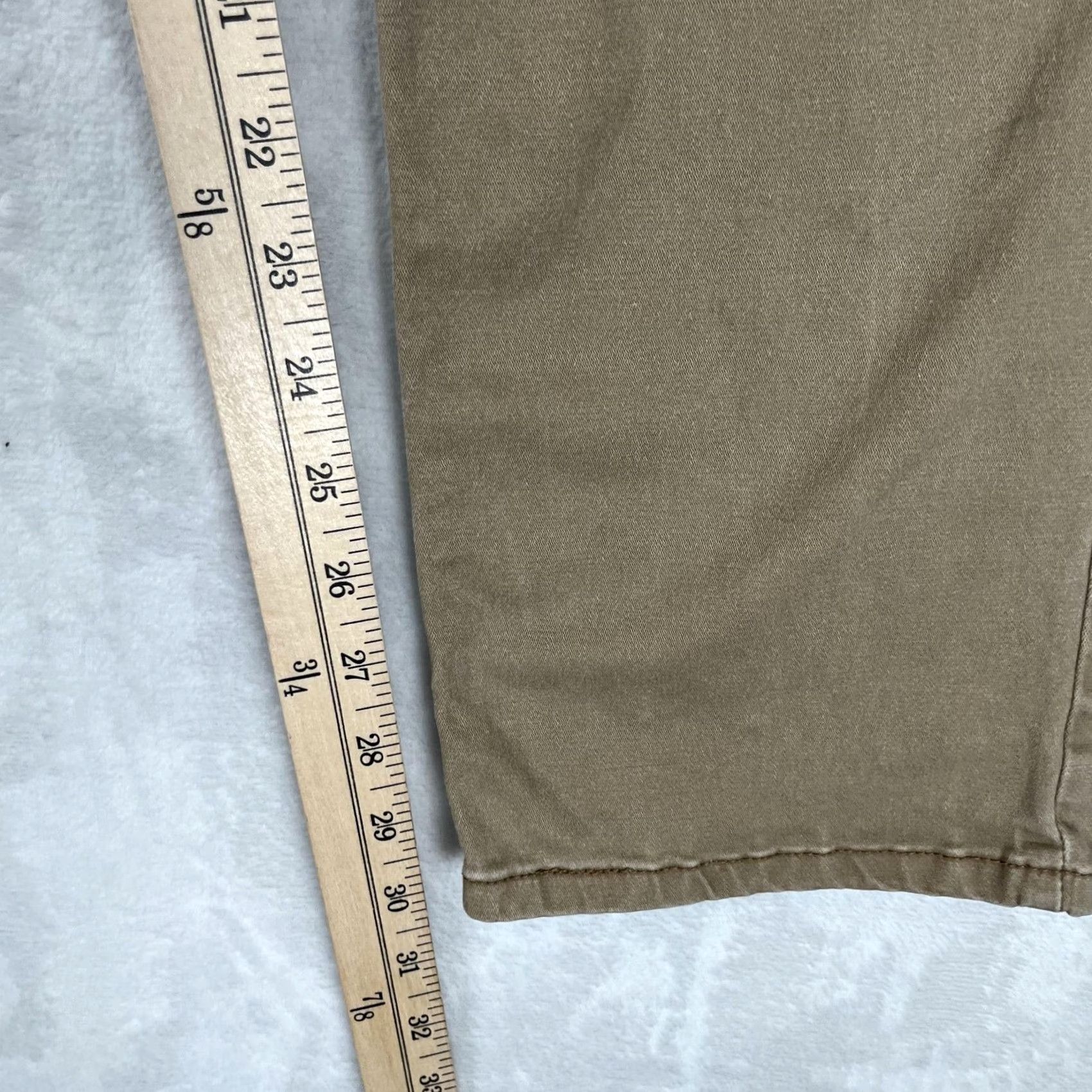 Wrangler Wrangler Jeans Mens 31x30 Brown Slim Straight Stretch Denim Medium Wash Pants Size US 31 - 5 Thumbnail
