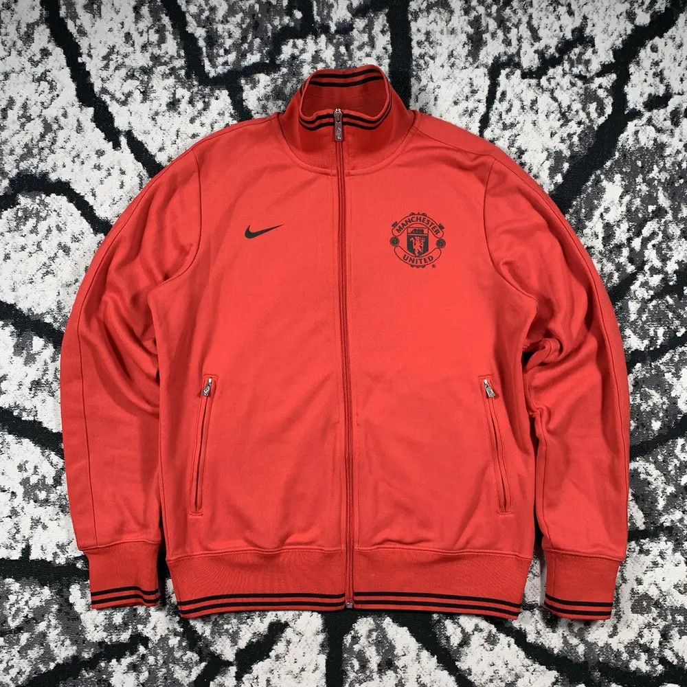 Nike Blokecore Nike Manchester United Zip Up Track Sweatshirt Size US M / EU 48-50 / 2 - 1 Thumbnail