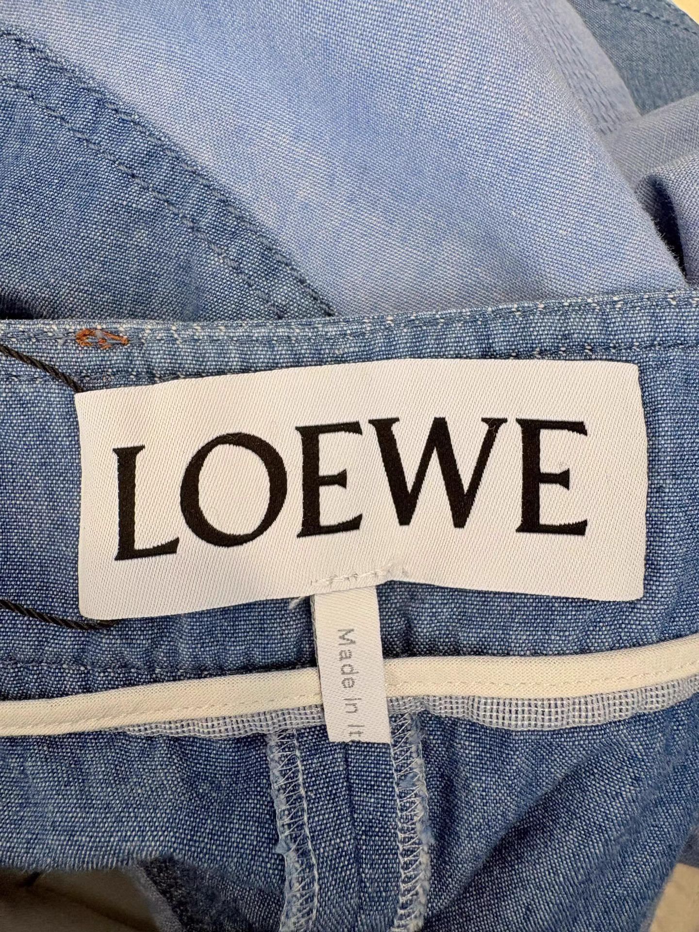 Loewe LOEWE Spliced Trousers With Back Leather Tag K1 Size US 34 / EU 50 - 4 Thumbnail