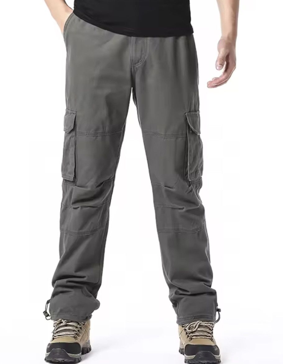Japanese Brand 6 Pocket Cargo Pants Size US 32 / EU 48 - 3 Thumbnail
