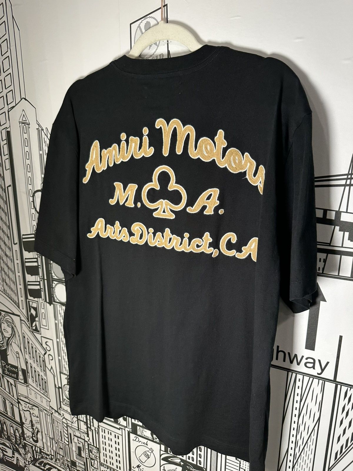 Amiri Amiri “Amiri Motors” Tee Large Black Size US L / EU 52-54 / 3 - 5 Thumbnail