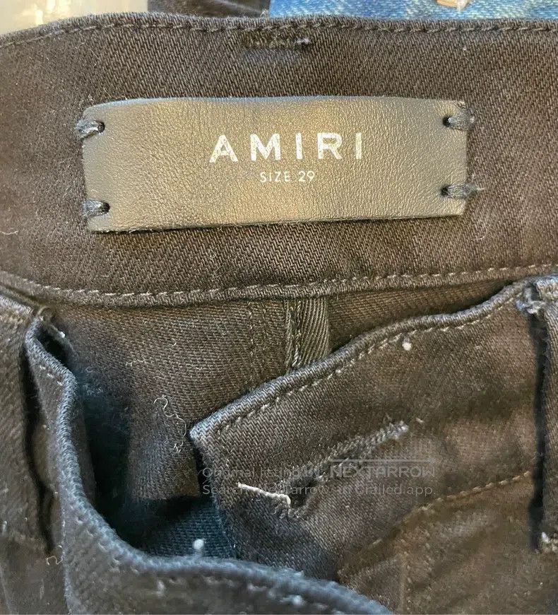 Amiri Amiri Size 29 Black jeans Size US 29 - 6 Thumbnail