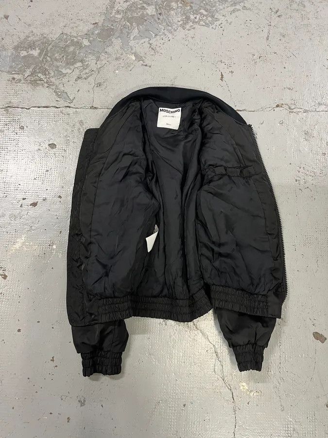 Moschino FW2020 Moschino Technical Multi-Pocket Black Bomber Jacket Size US M / EU 48-50 / 2 - 8 Thumbnail