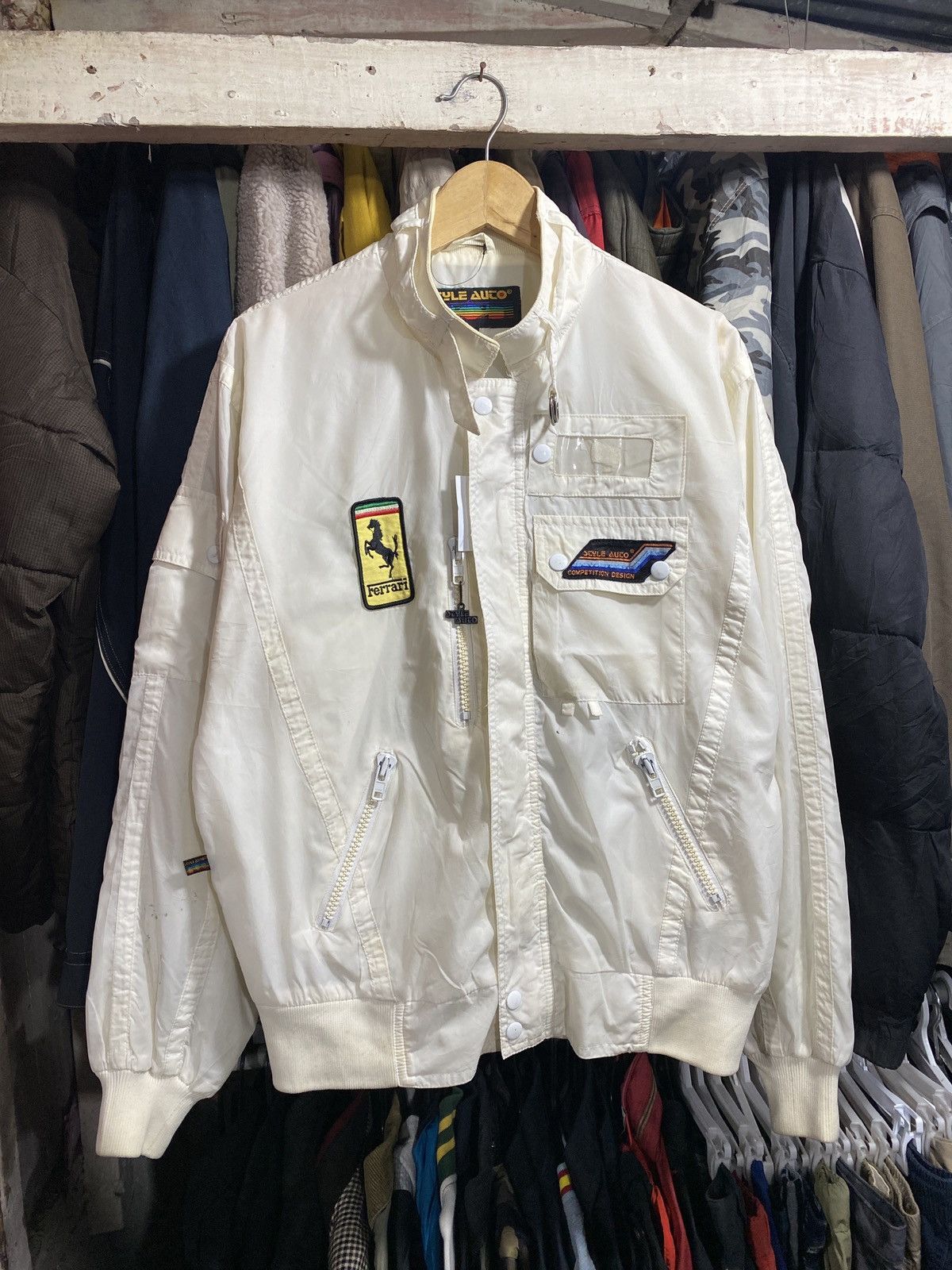 Ferrari × Vintage Vintage Ferrari by Style Auco Jacket Size US M / EU 48-50 / 2 - 2 Thumbnail