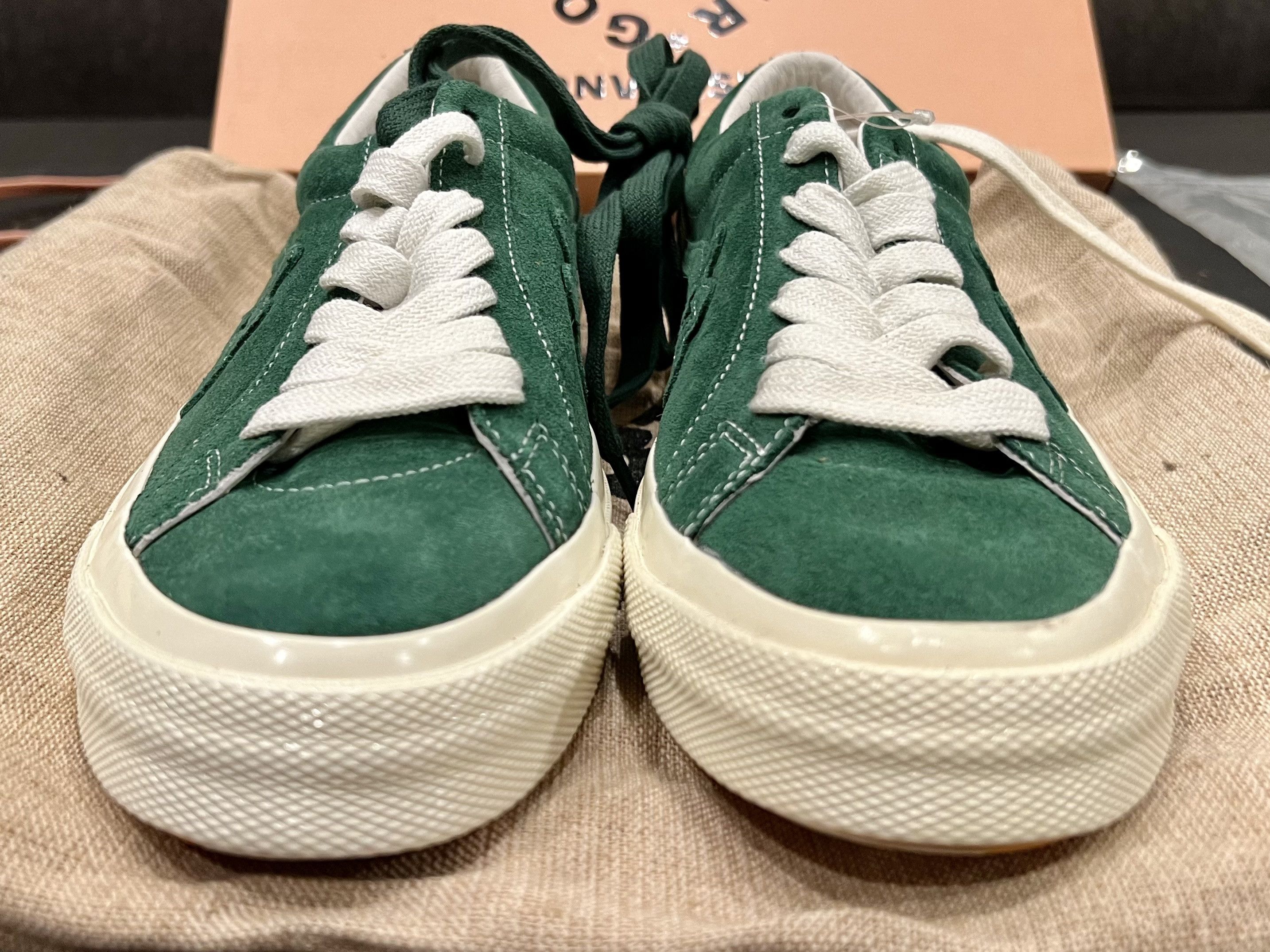 Converse × Golf Wang × Golf le Fleur Golf Le Fleur X Converse One Star Ox - Green 8.5 Deadstock Size US 8.5 / EU 41-42 - 6 Thumbnail