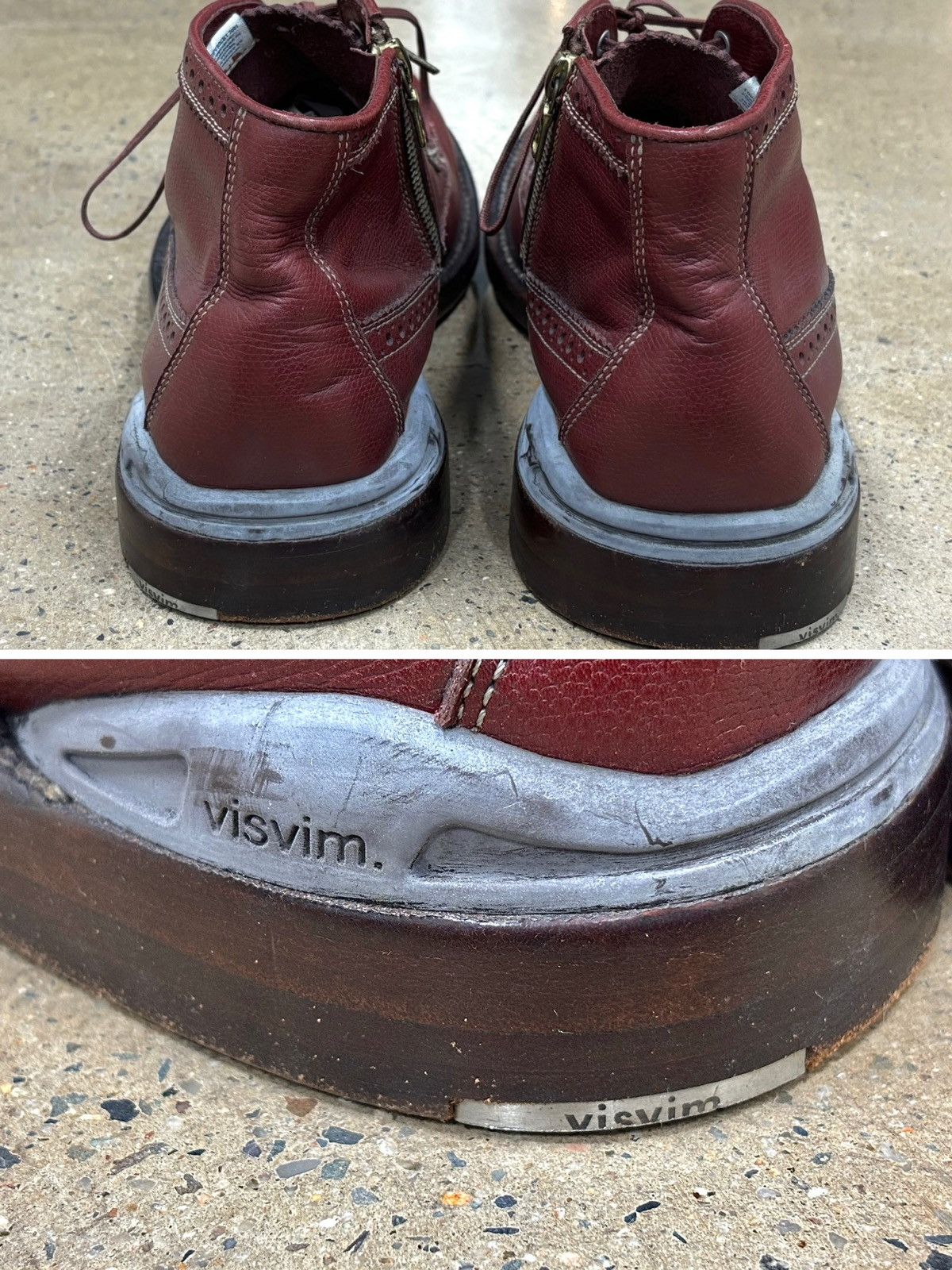 Visvim Visvim Patrician Mid W.T. Folk（horsehide） Size US 11 / EU 44 - 6 Thumbnail