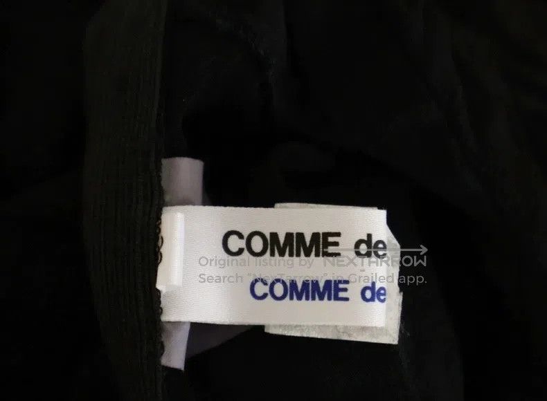 Comme des Garcons Comme Des Garcons Black women's ruffled sleeveless top Size XS / US 0-2 / IT 36-38 - 7 Thumbnail