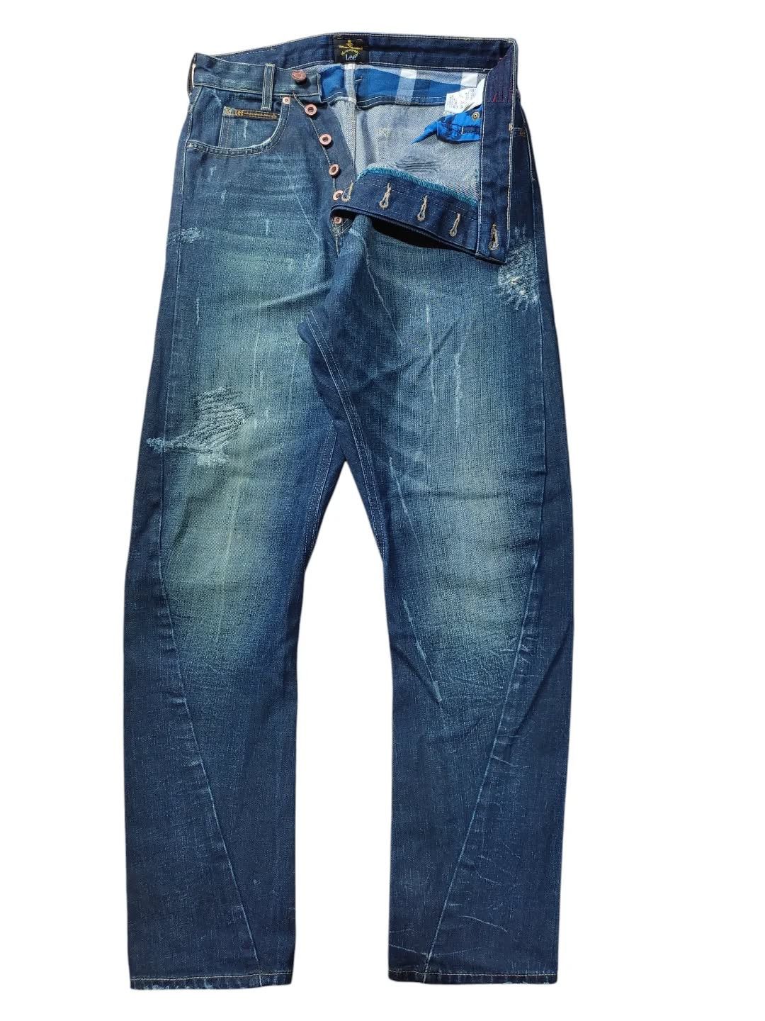 Vivienne Westwood VINTAGE Vivienne Westwood X Lee Y2K Asymmetrical Size US 30 / EU 46 - 3 Thumbnail