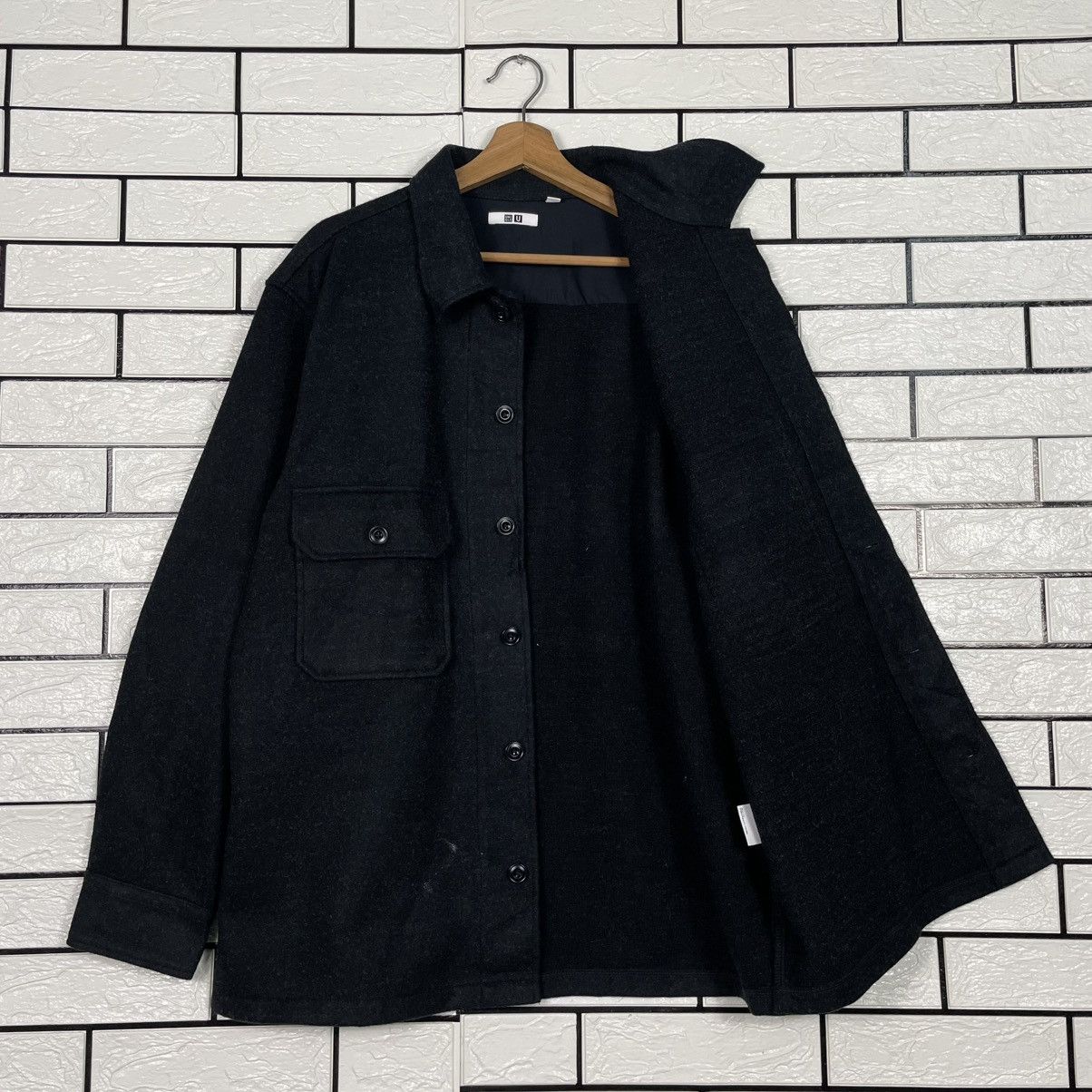 Lemaire × Uniqlo Uniqlo U Lemaire Black Jacket Size US L / EU 52-54 / 3 - 9 Thumbnail