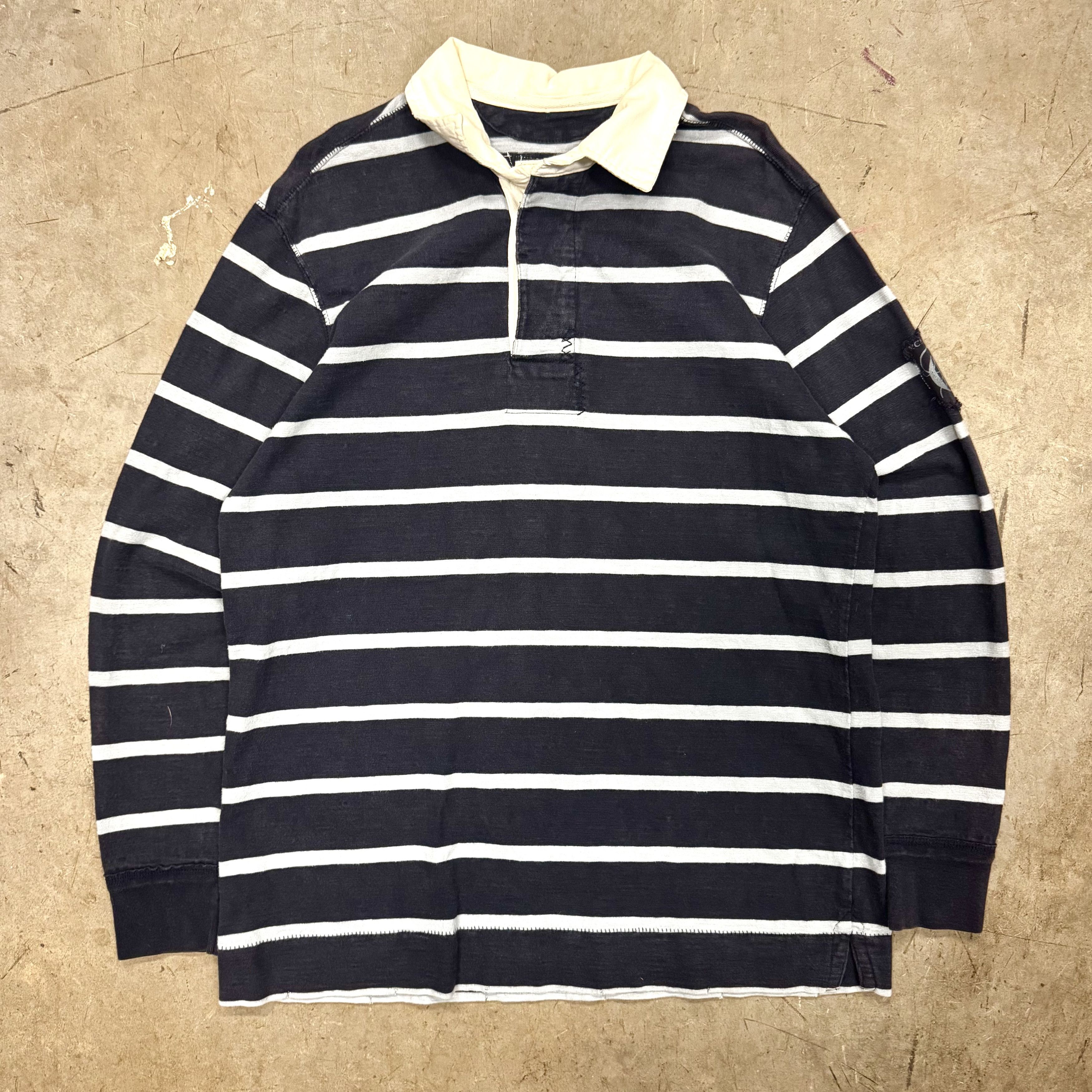 Palace × Vintage Palace Elbow Stripe Rugby | Grailed