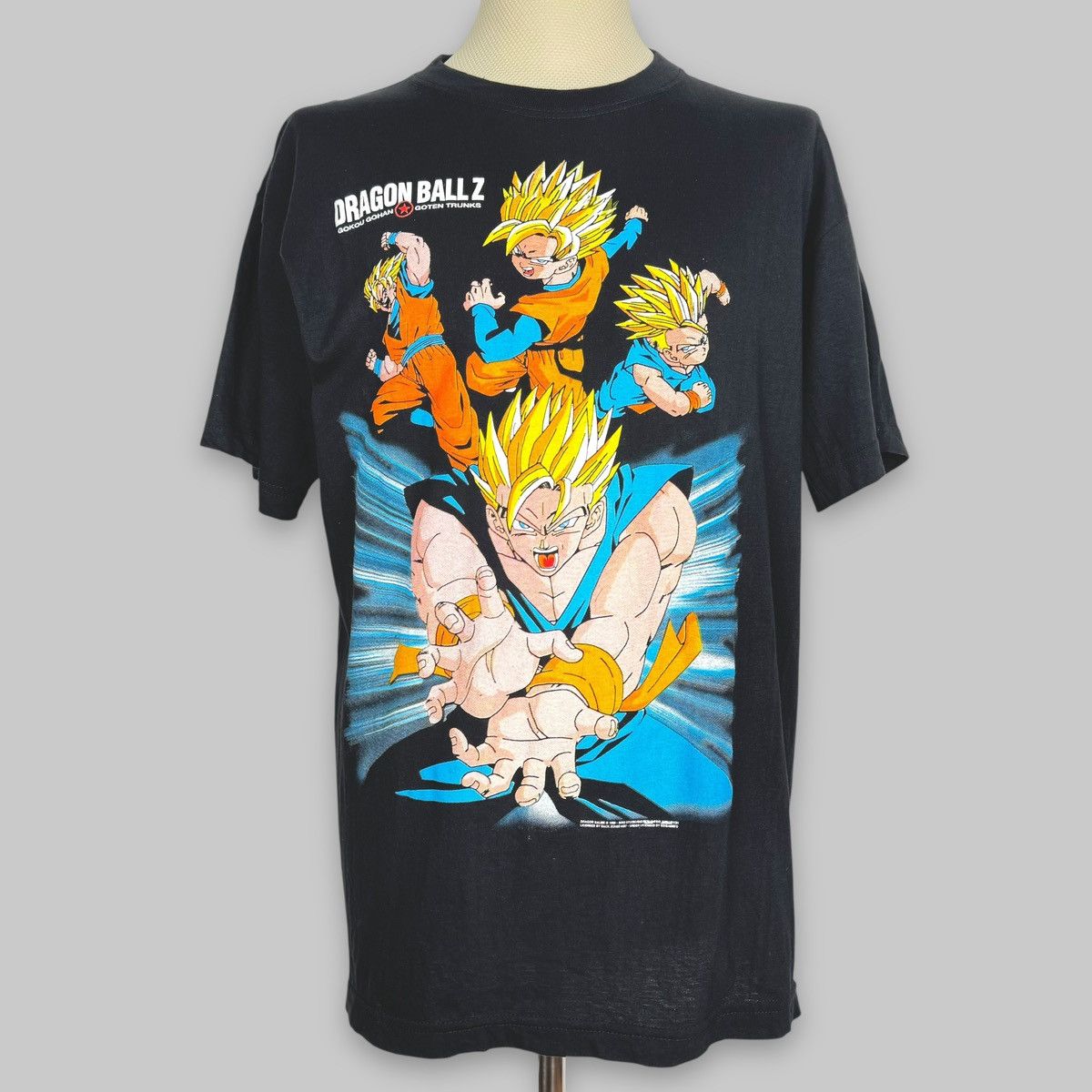 Band Tees Vintage 1997 Dragon Ball Z ‘Goku Gohan Goten Trunks’ T Shirt Size US XL / EU 56 / 4 - 1 Thumbnail
