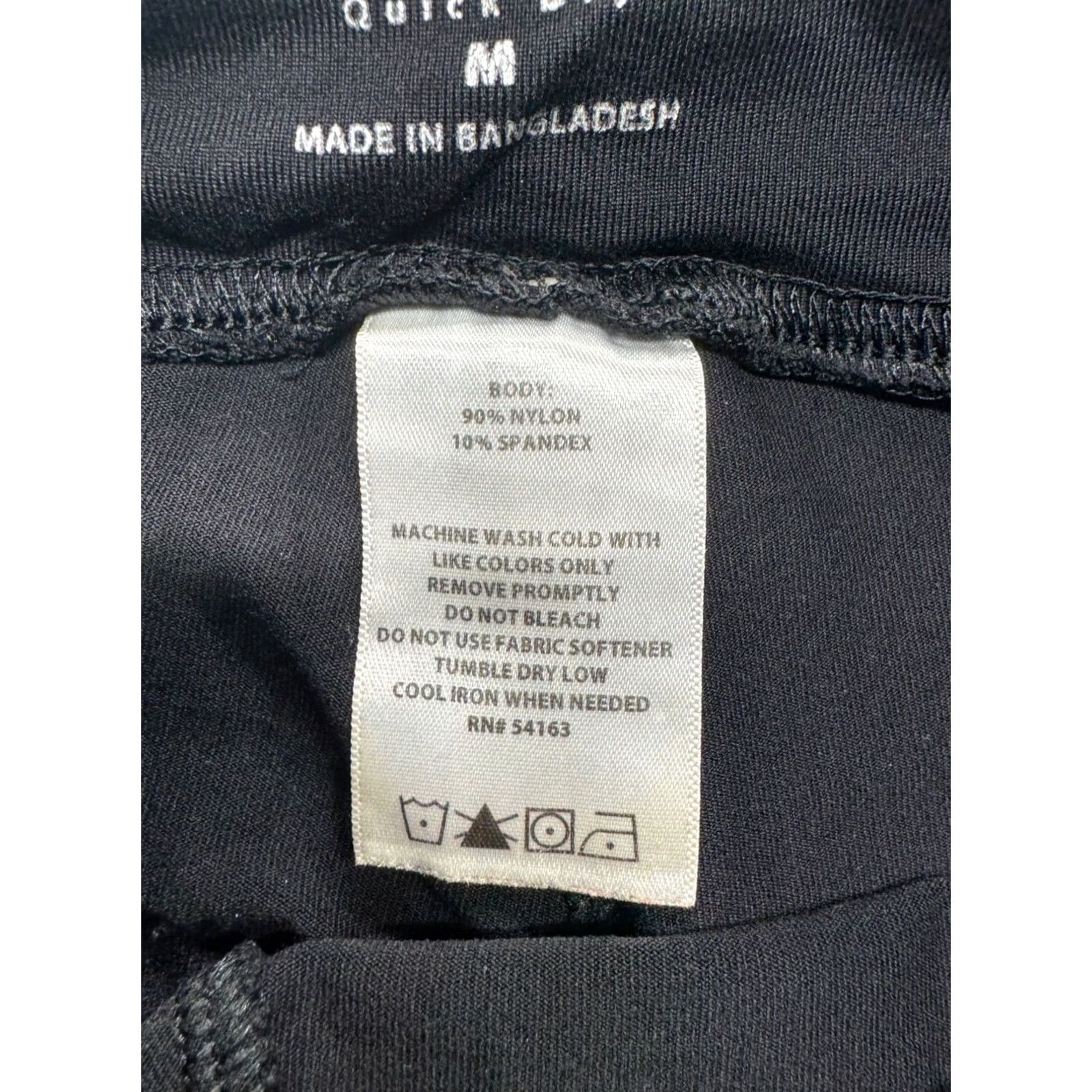 Calvin Klein Calvin Klein Performance Capri Leggings M Black Womens Leggings Capri Quick Dry Size 32" / US 10 / IT 46 - 7 Thumbnail