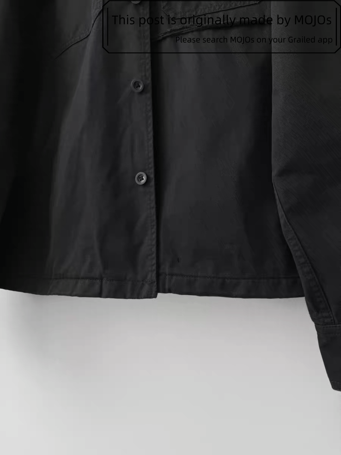 Maison Margiela Sz 41 Maison Margiela 19SS Black Denim Pocket Shirt Jacket Size US L / EU 52-54 / 3 - 8 Thumbnail