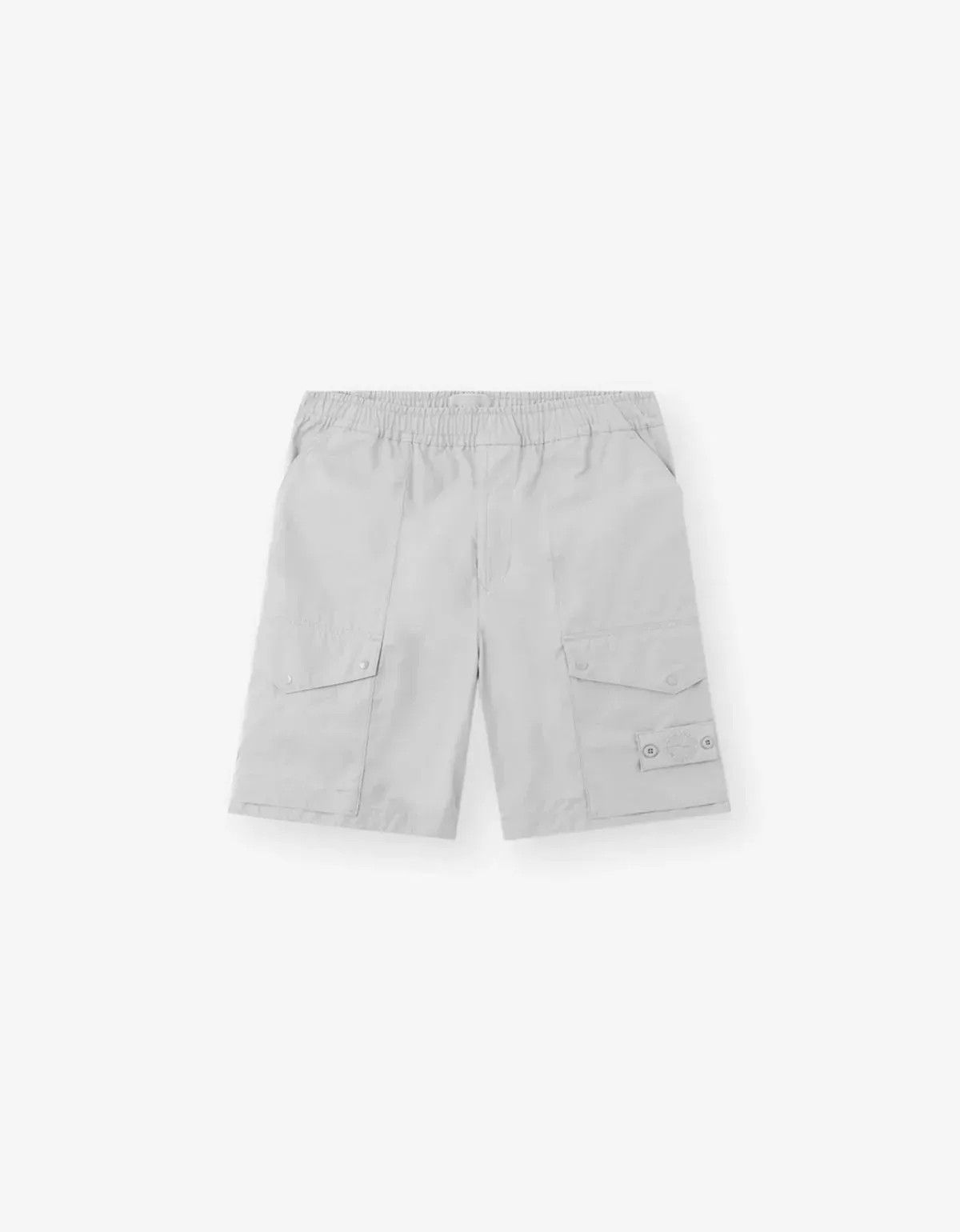 Stone Island Stone Island Ghost Grey All-Weather Cargo Shorts Size US 38 / EU 54 - 1 Thumbnail
