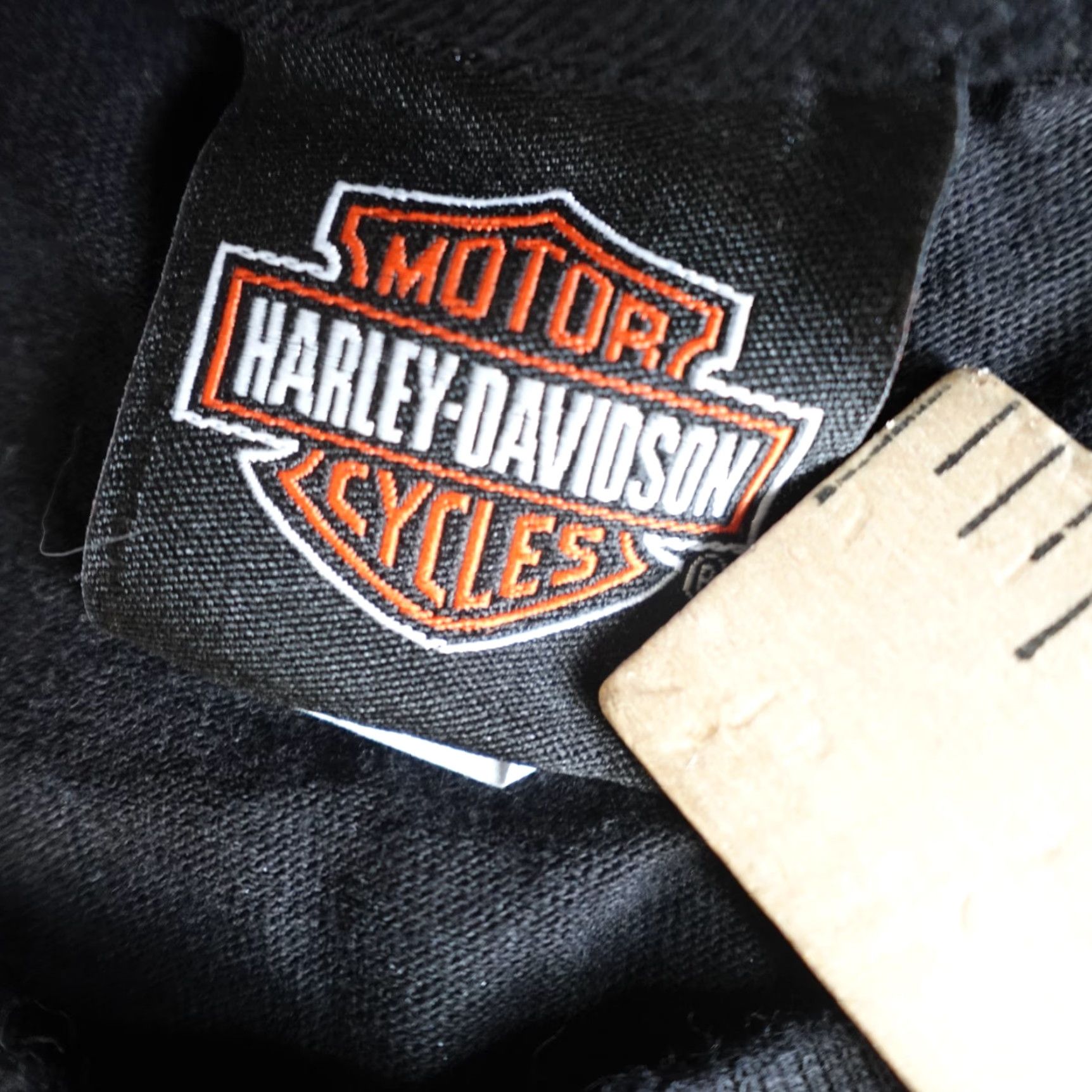 Harley Davidson VINTAGE Harley-Davidson Shirt Big & Tall 2X Black Double-Sided Crew Neck Short Sleeve Mens Motorcycle Biker Las Vegas Nevada Size US XXL / EU 58 / 5 - 3 Thumbnail