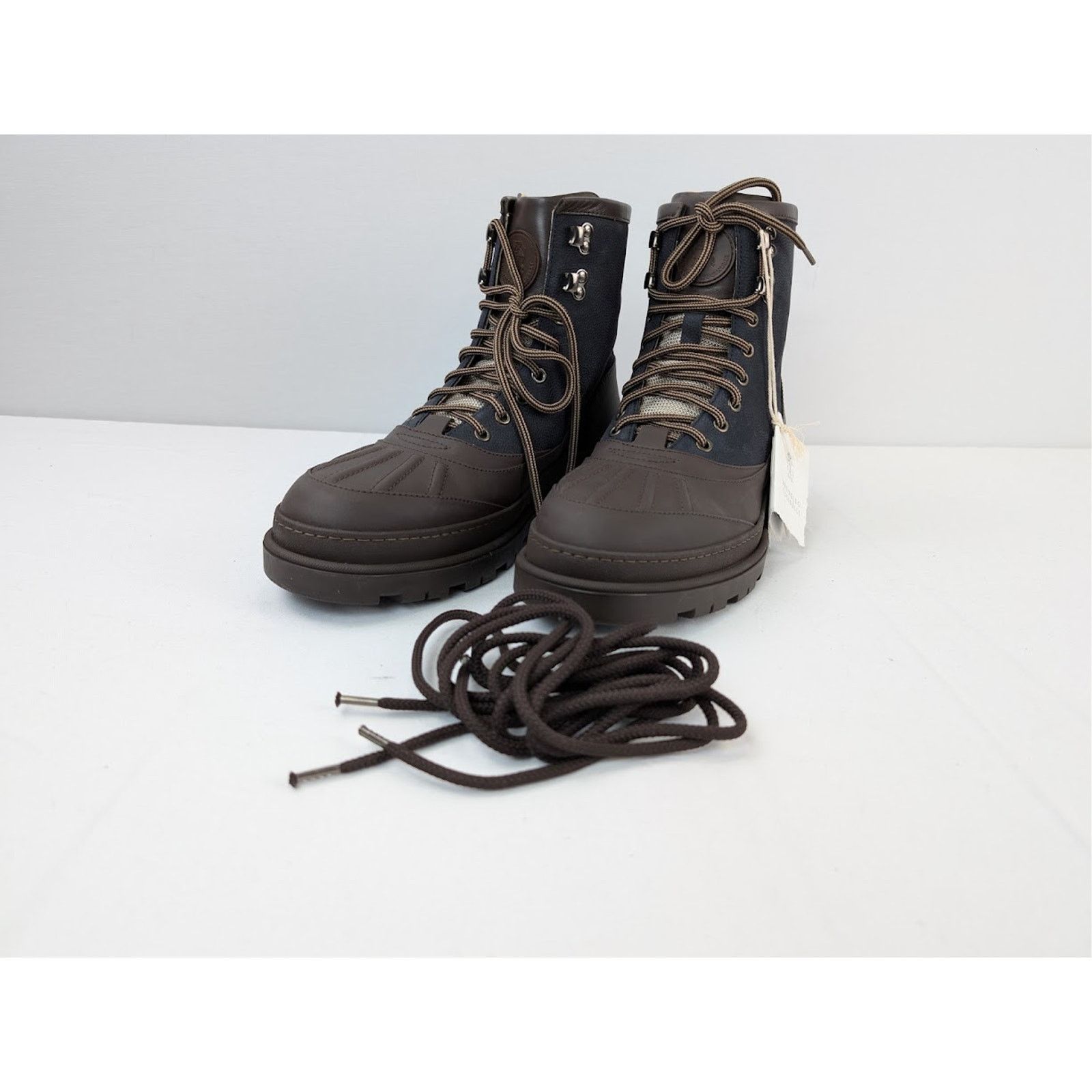 Brunello Cucinelli o1rshd1 Boots in Black/Brown Size US 9.5 / EU 42-43 - 7 Thumbnail