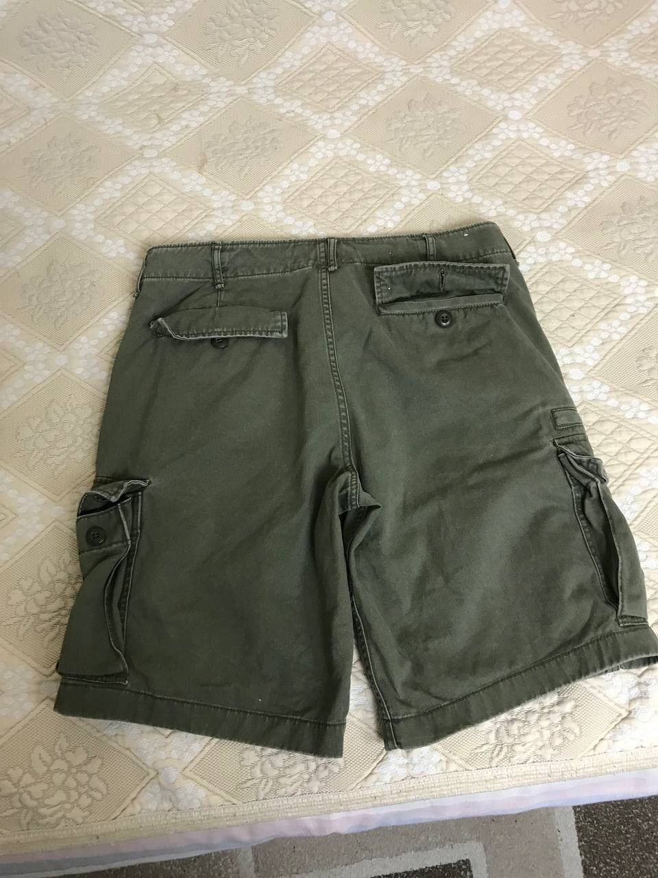 Denim & Supply Ralph Lauren 🔥 Denim & Supply Ralph Lauren Cargo Army Shorts Y2K Work USA Size US 33 - 8 Thumbnail